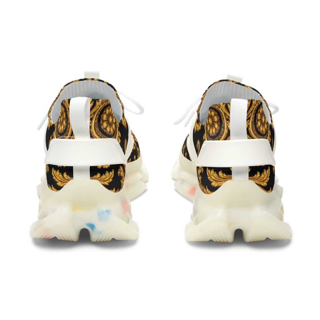 Enfant Gold Mesh Sneakers — 'Rituel Elegance'2026 unisex  Athletic Shoes