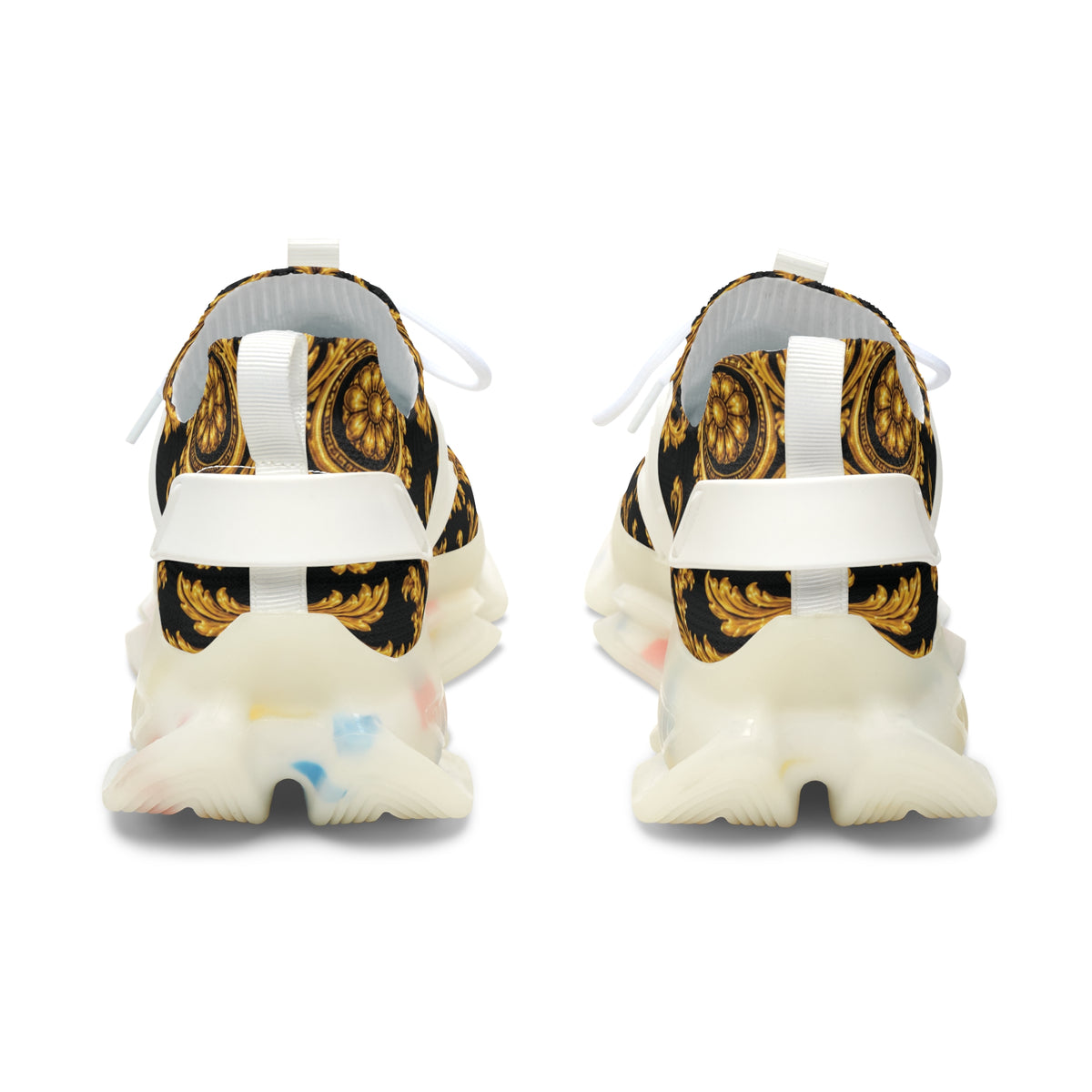 Enfant Gold Mesh Sneakers — 'Rituel Elegance'2026 unisex  Athletic Shoes