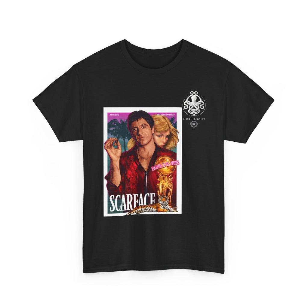 t-shirt "word is your scarface " Rituel élégance