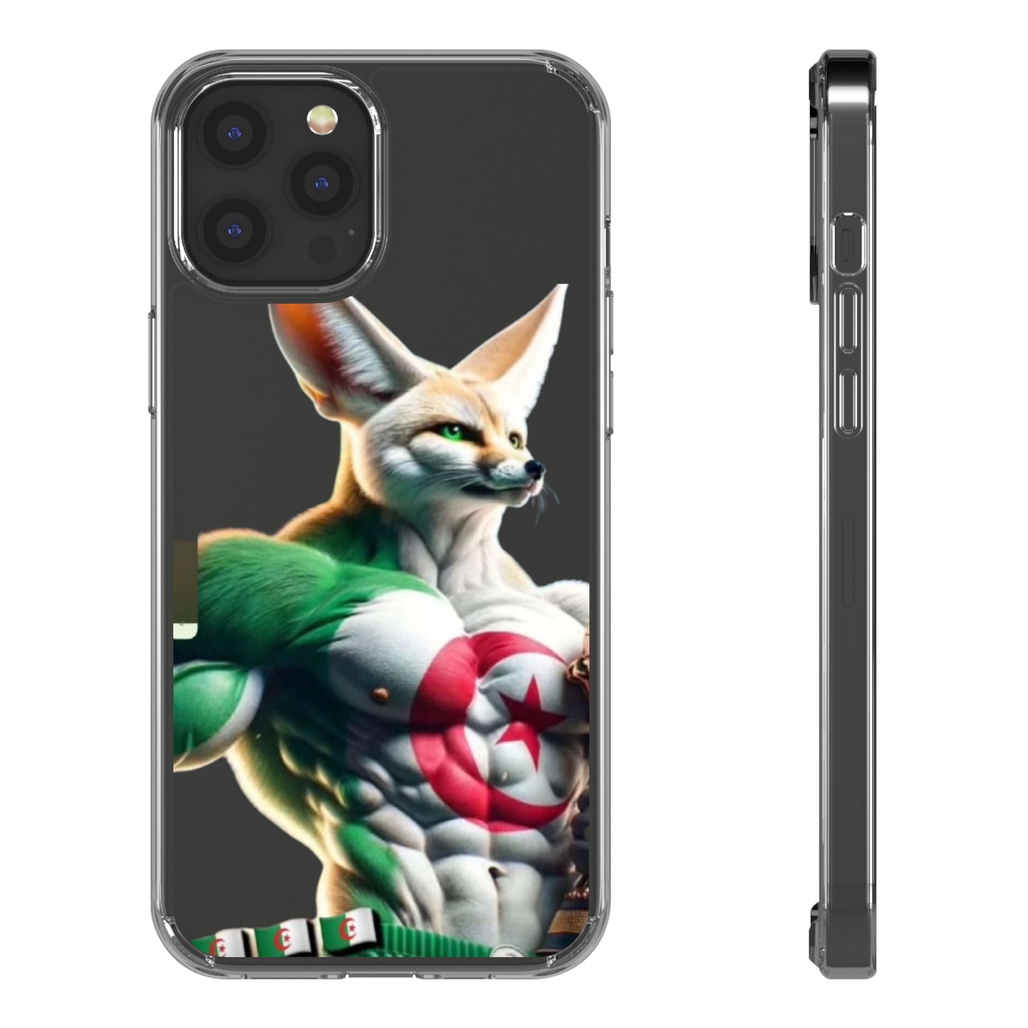 1étui de protection téléphone transparent Algérie féneck élégant, jolie coque de téléphone,