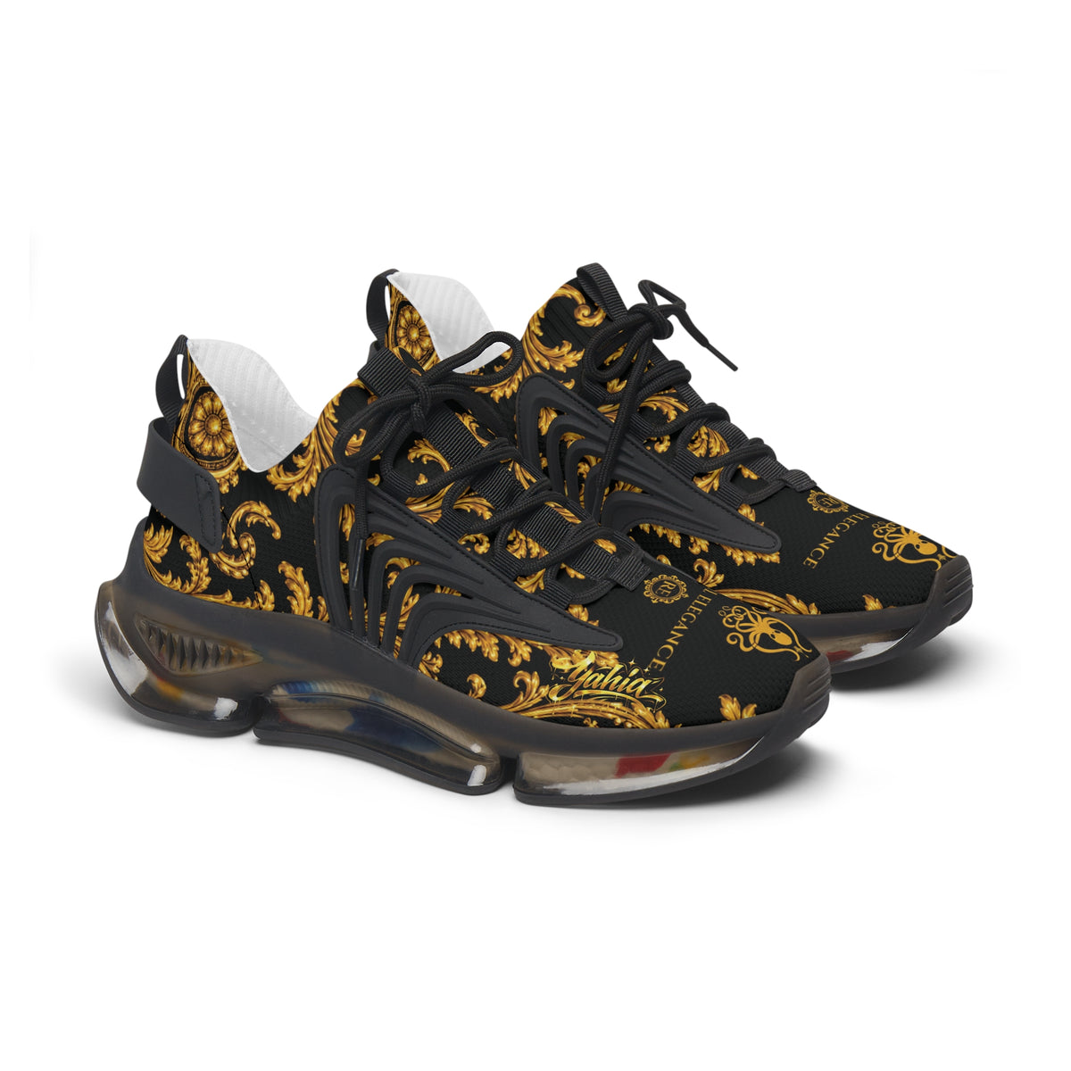 Enfant Gold Mesh Sneakers — 'Rituel Elegance'2026 unisex  Athletic Shoes