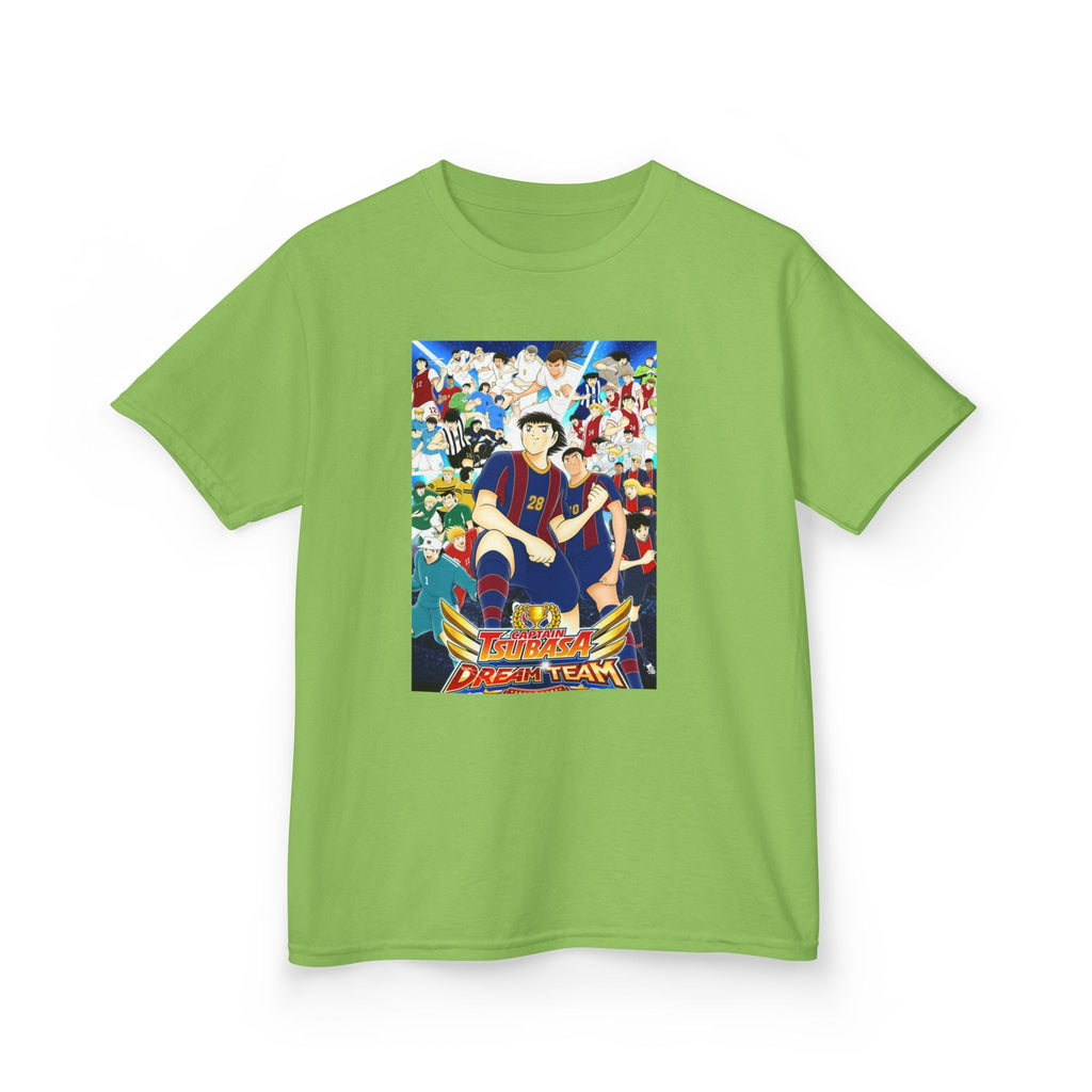 Kids Heavy Cotton™ T-shirt olive et tom  Rituel élégance
