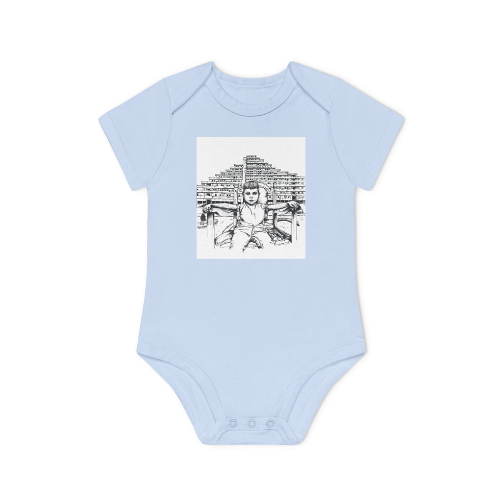 Baby Organic Bodysuit napoli - Cute Infant Outfit, Eco-Friendly Baby Gift, Newborn Clothes, Baby Shower Present, Soft Cotton Bodysuit