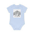 Baby Organic Bodysuit napoli - Cute Infant Outfit, Eco-Friendly Baby Gift, Newborn Clothes, Baby Shower Present, Soft Cotton Bodysuit