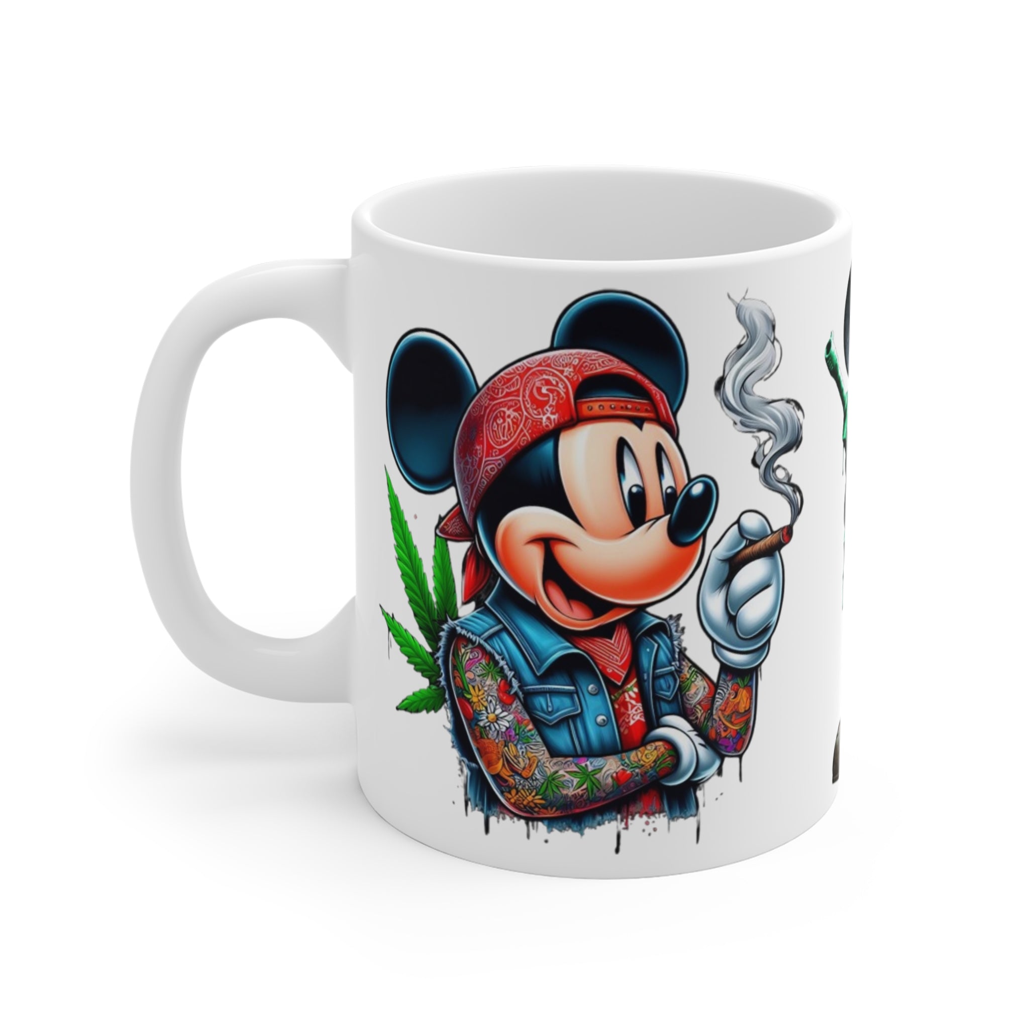 Playful Cartoon Ceramic Mug, Vintage Style Mug, rituel élégance 2025
