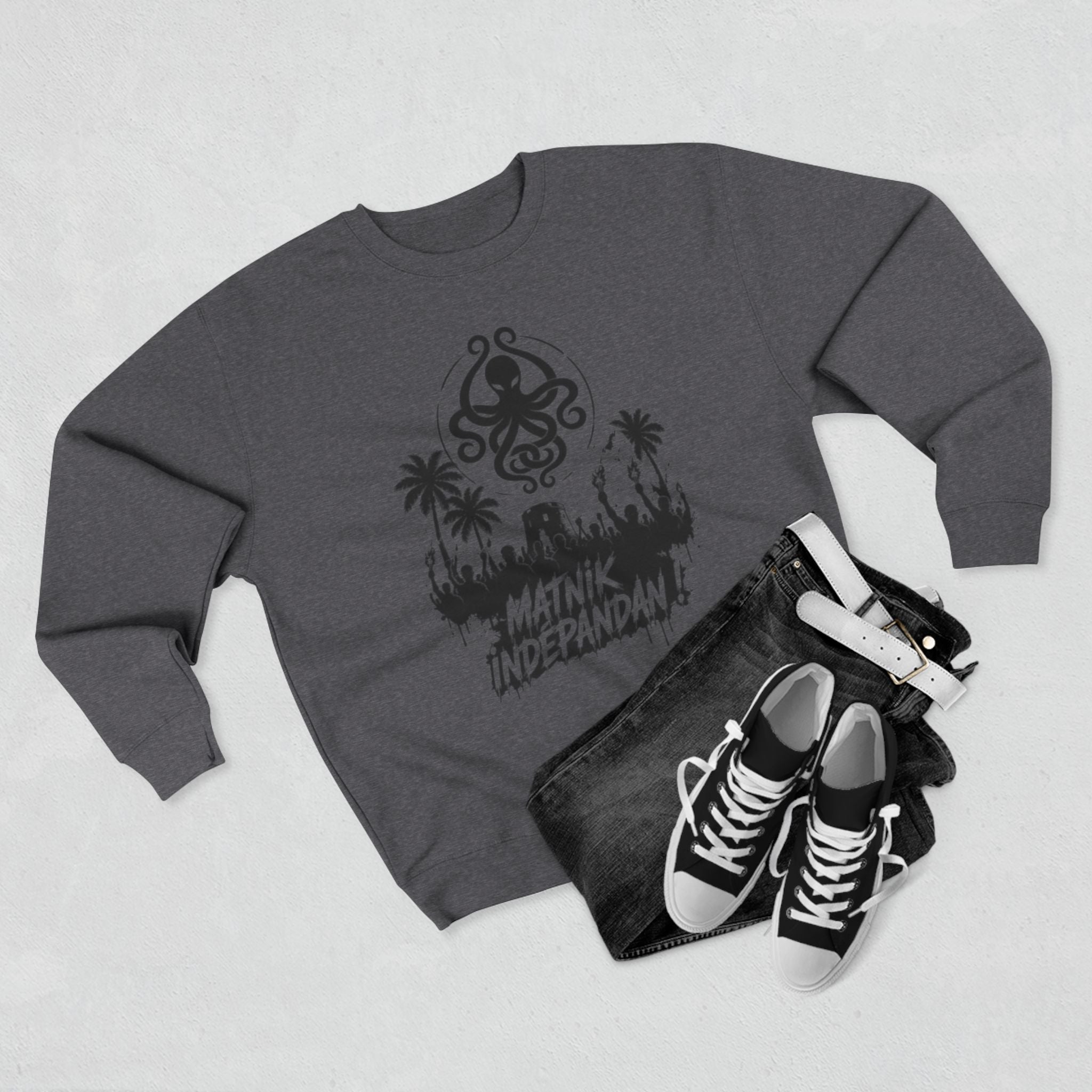 Matnik Indepandan marque Rituel élégance Sweatshirt — Caribbean Independence