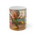 Ceramic Mug - "Souris c'est Dimanche!" Funny Grandma Coffee Cup