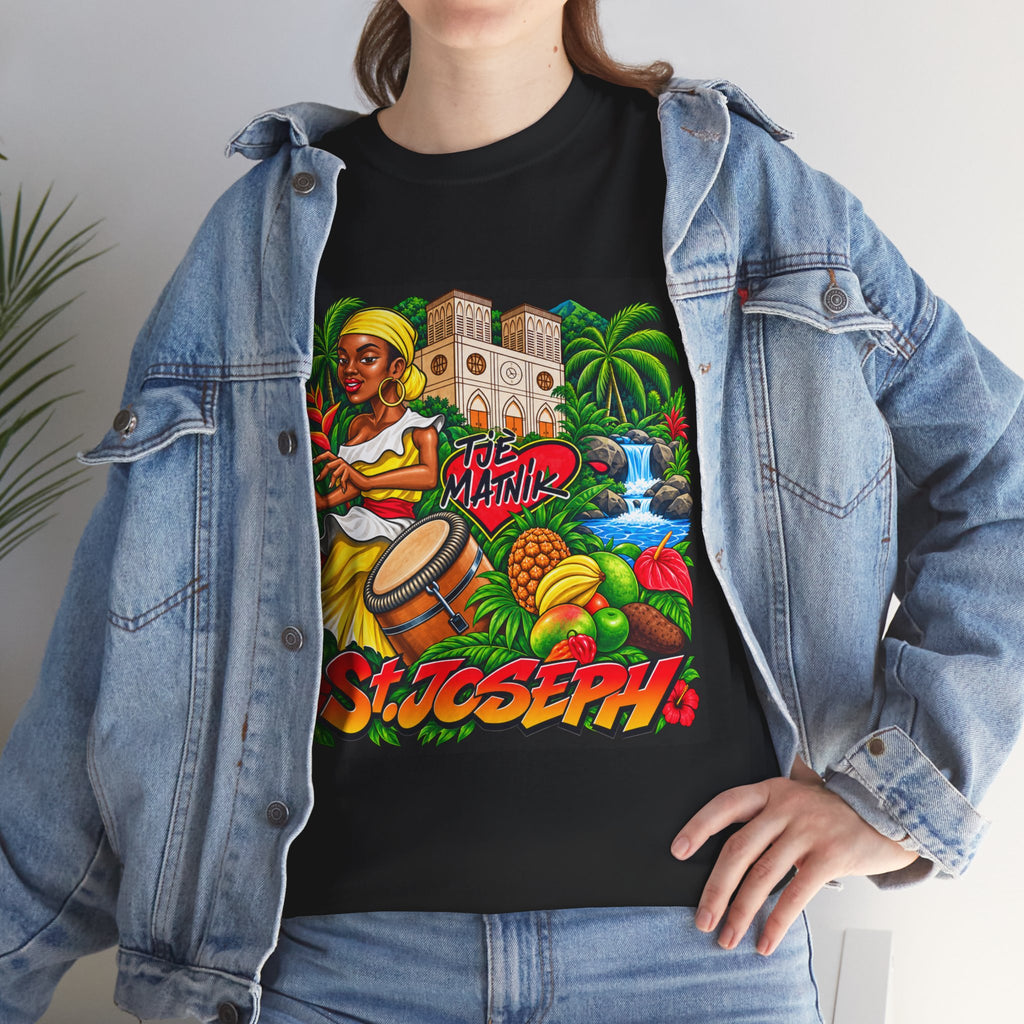 T-shirt St. Joseph Martinique  Rituel élégance  collection 2026 unisexe