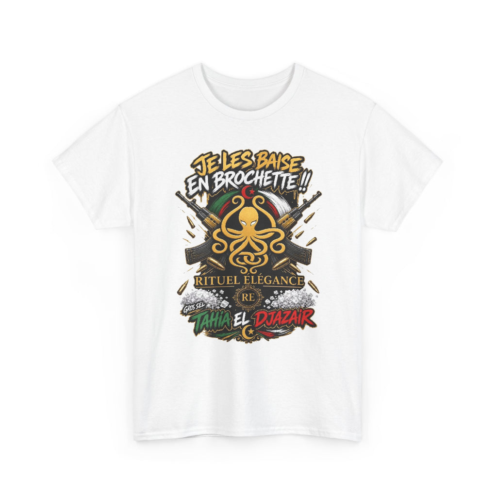 T-shirt Unisexe en Coton – Rituel Élégance