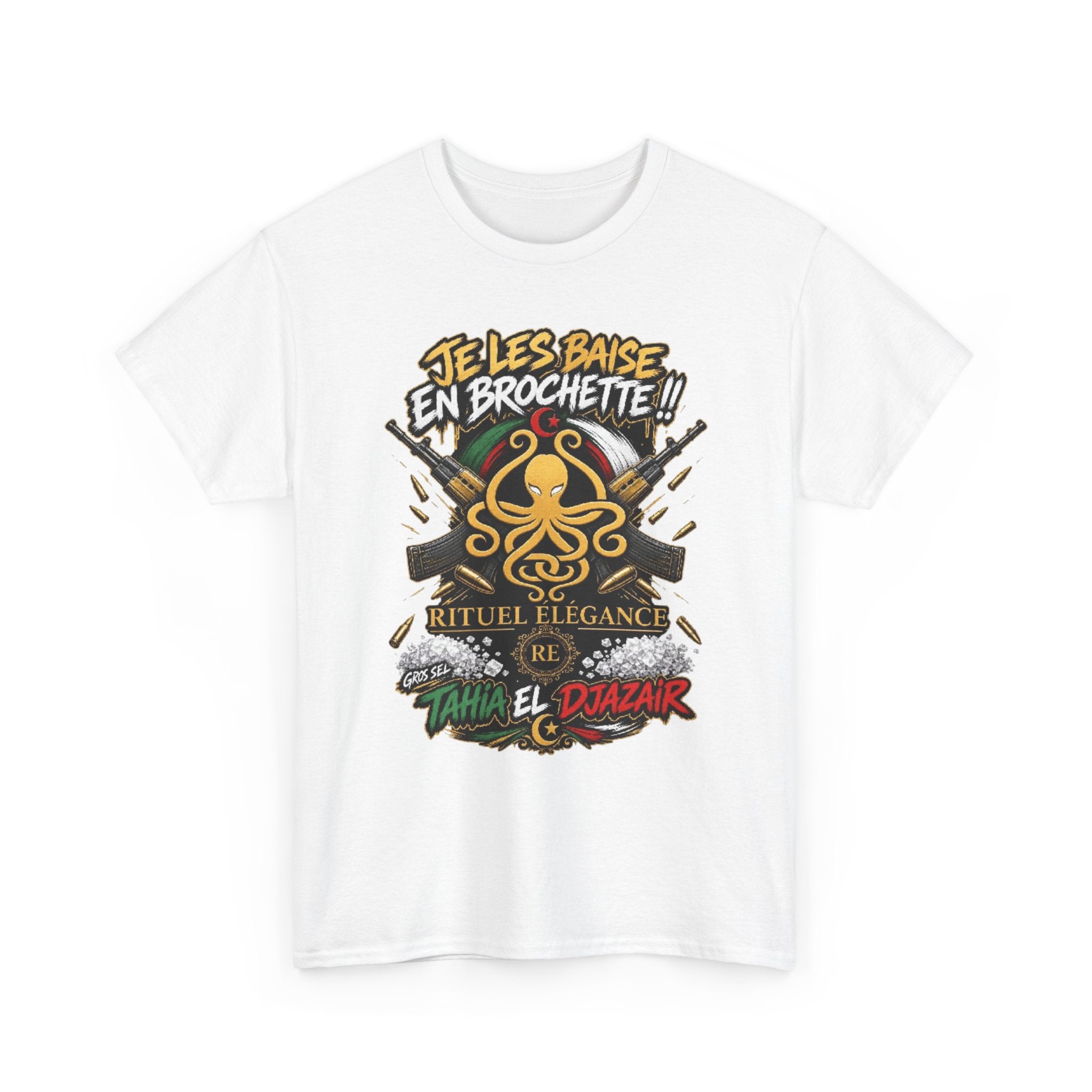 T-shirt Unisexe en Coton – Rituel Élégance