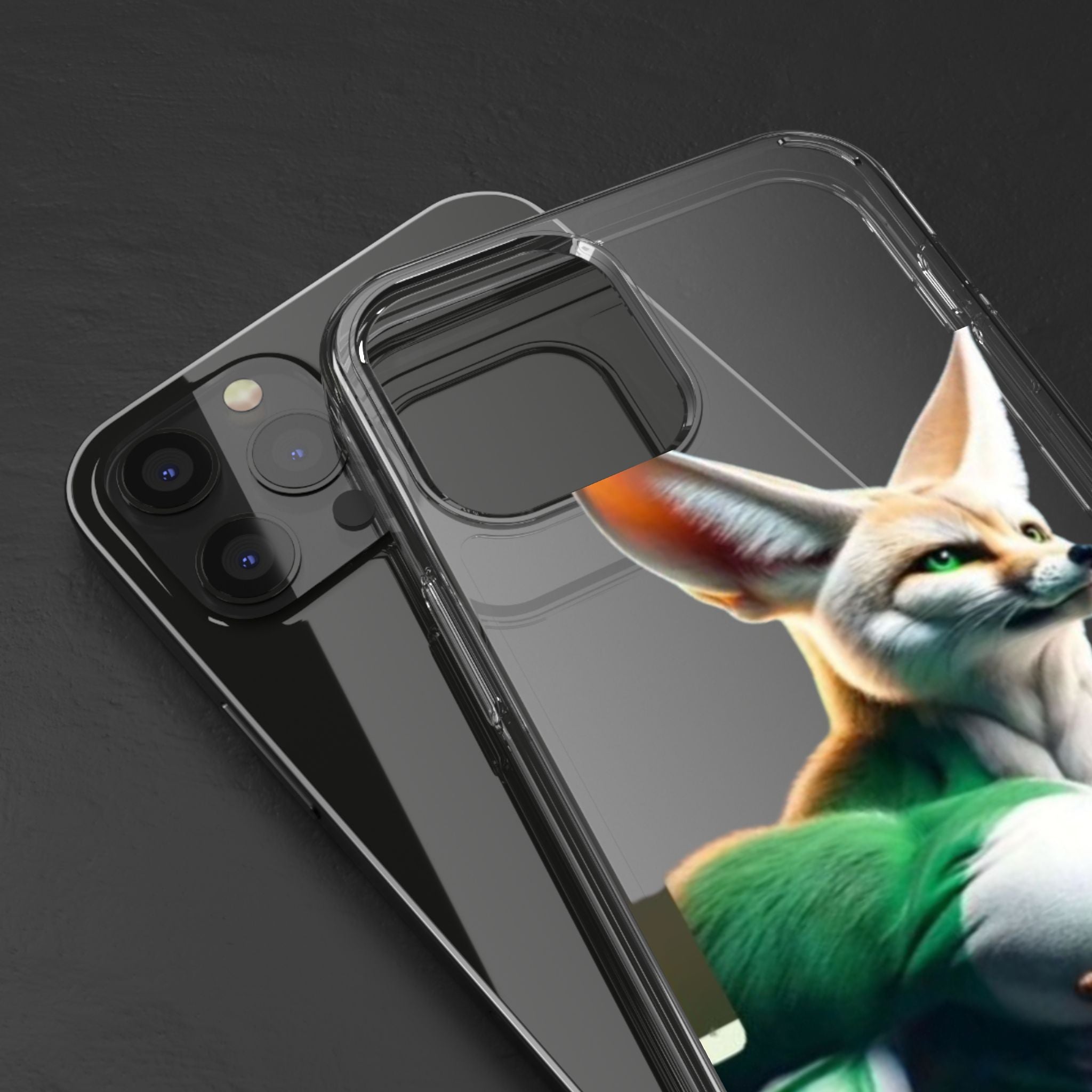 1étui de protection téléphone transparent Algérie féneck élégant, jolie coque de téléphone,