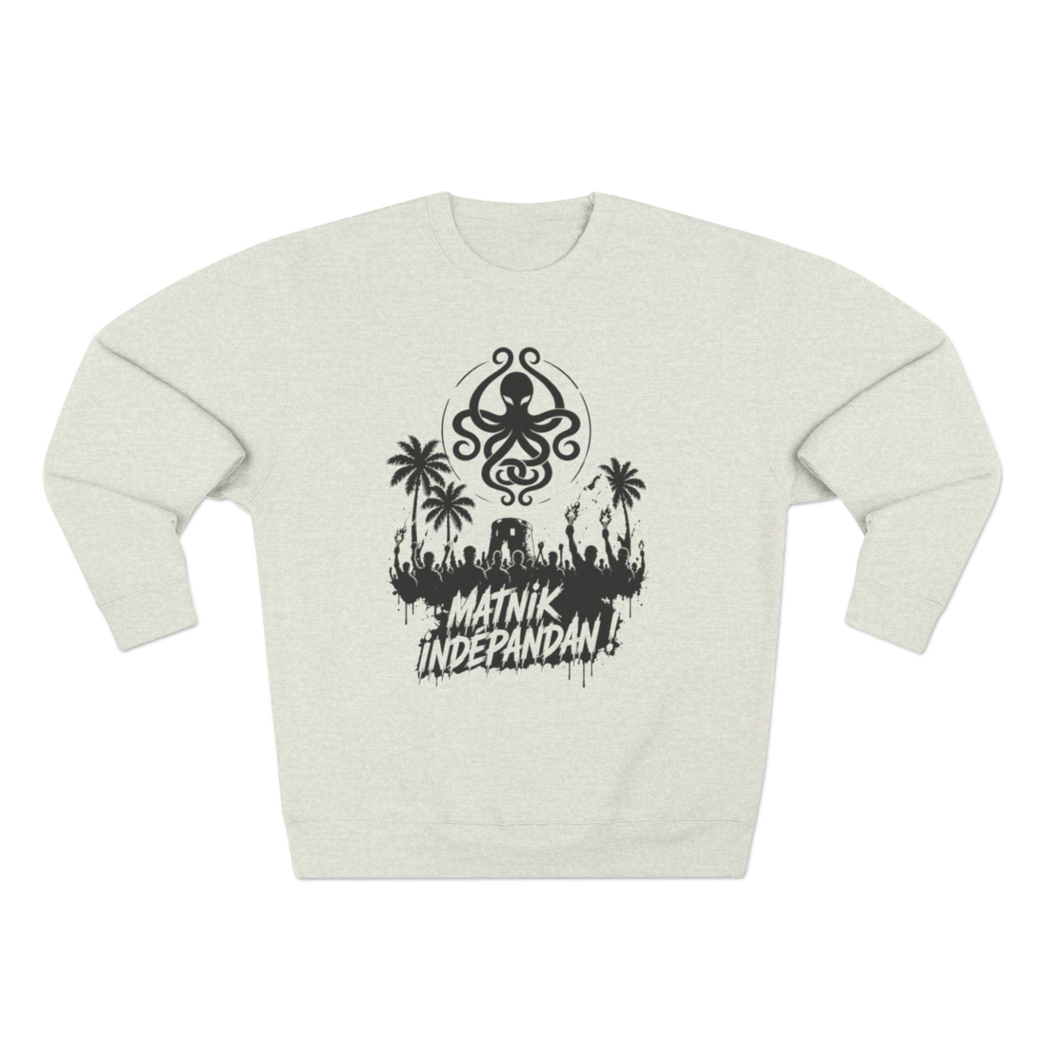 Matnik Indepandan marque Rituel élégance Sweatshirt — Caribbean Independence