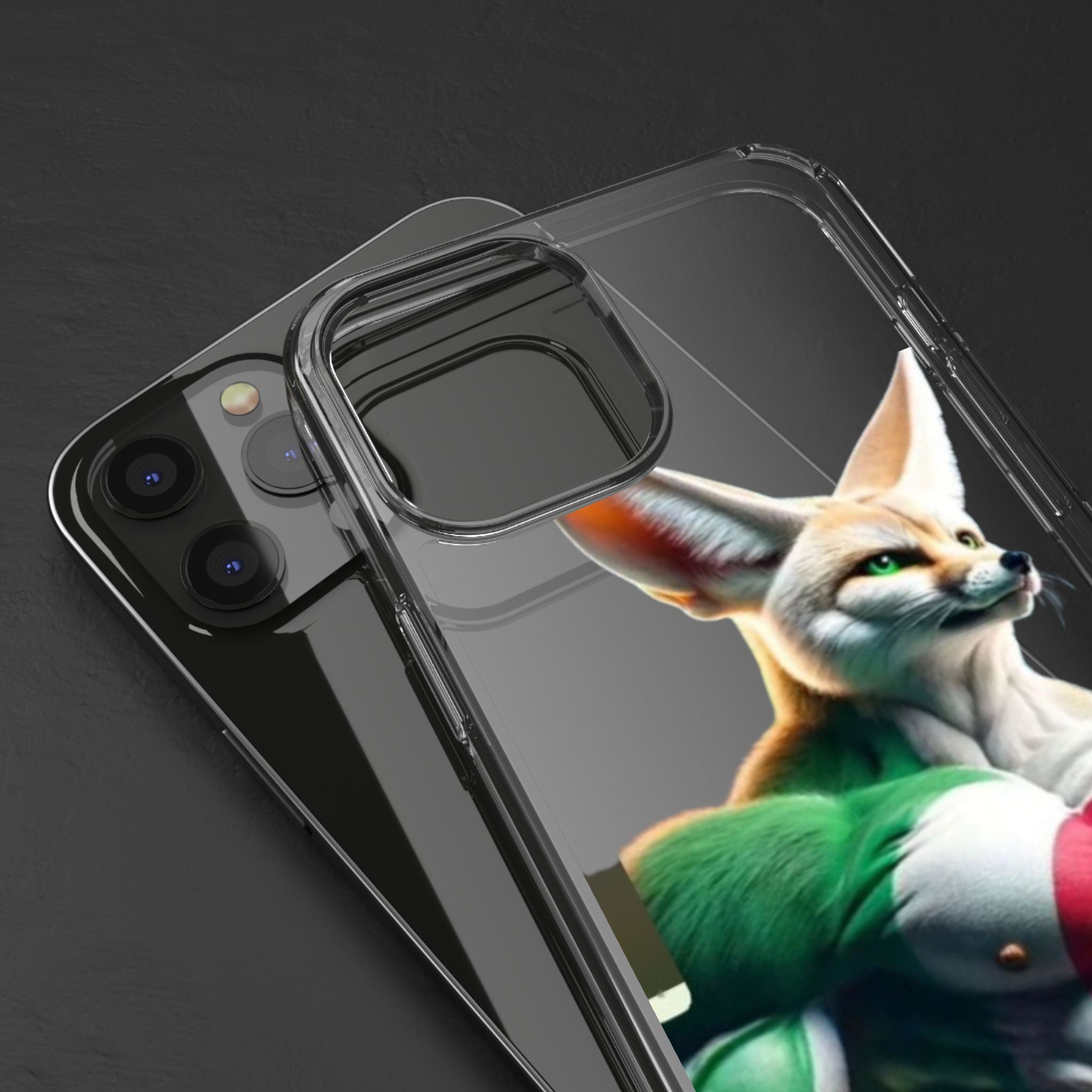 1étui de protection téléphone transparent Algérie féneck élégant, jolie coque de téléphone,