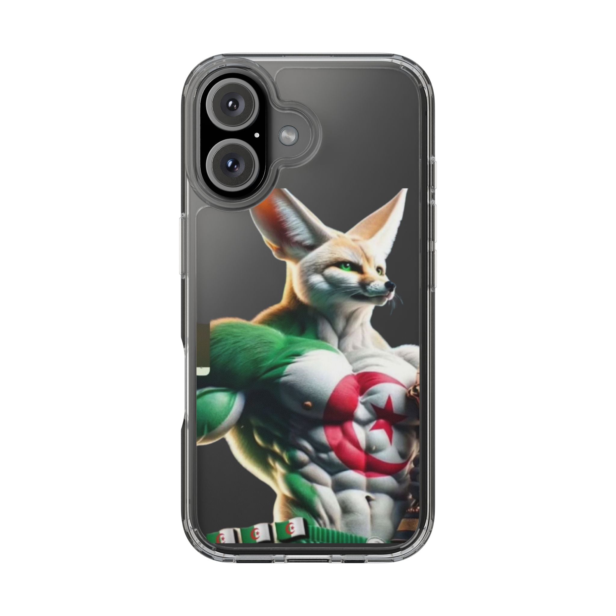 1étui de protection téléphone transparent Algérie féneck élégant, jolie coque de téléphone,