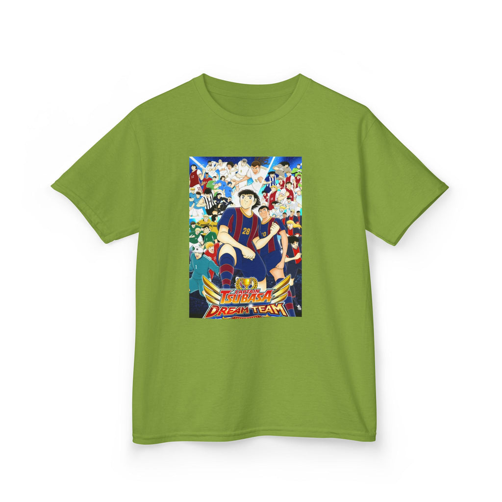Kids Heavy Cotton™ T-shirt olive et tom  Rituel élégance