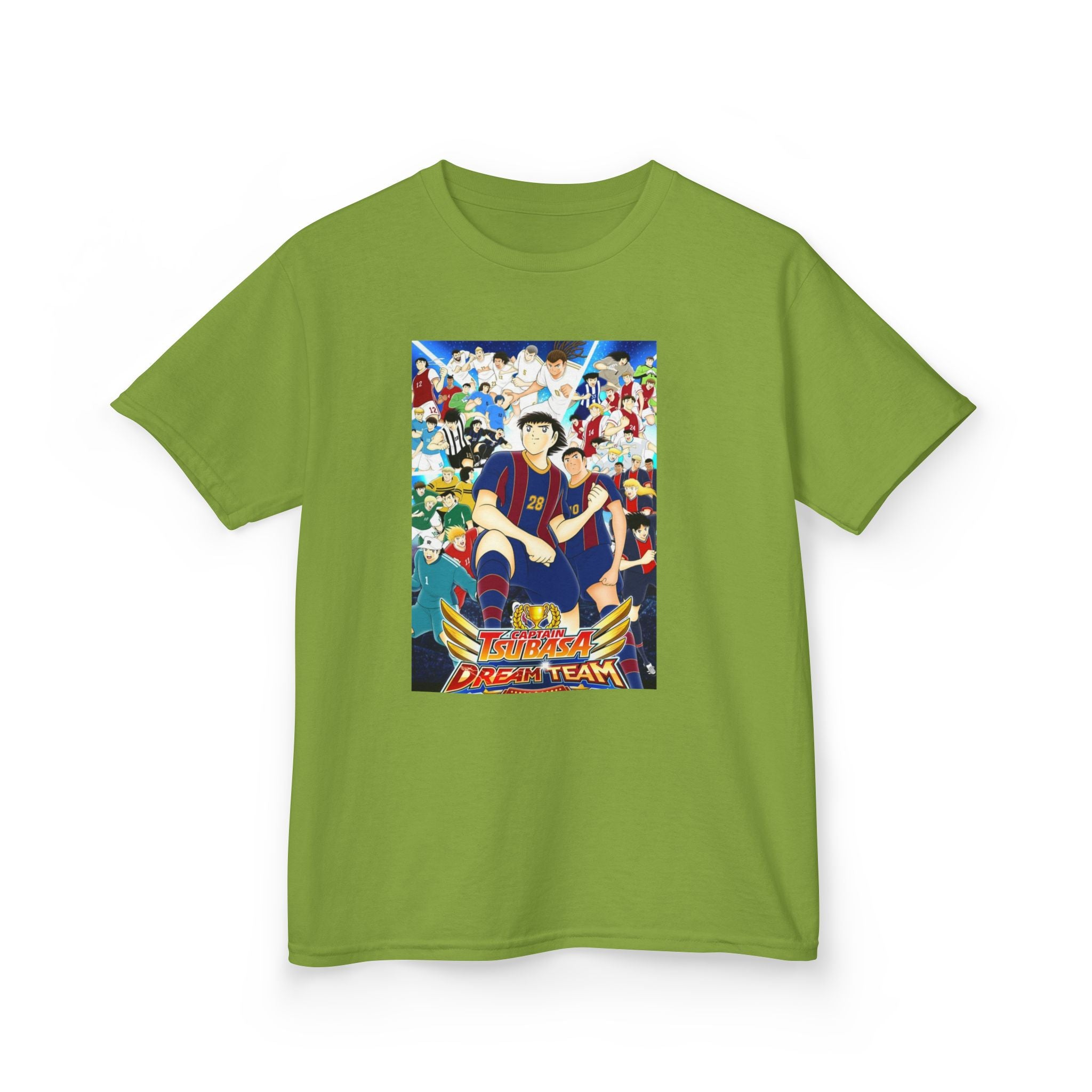 Kids Heavy Cotton™ T-shirt olive et tom  Rituel élégance