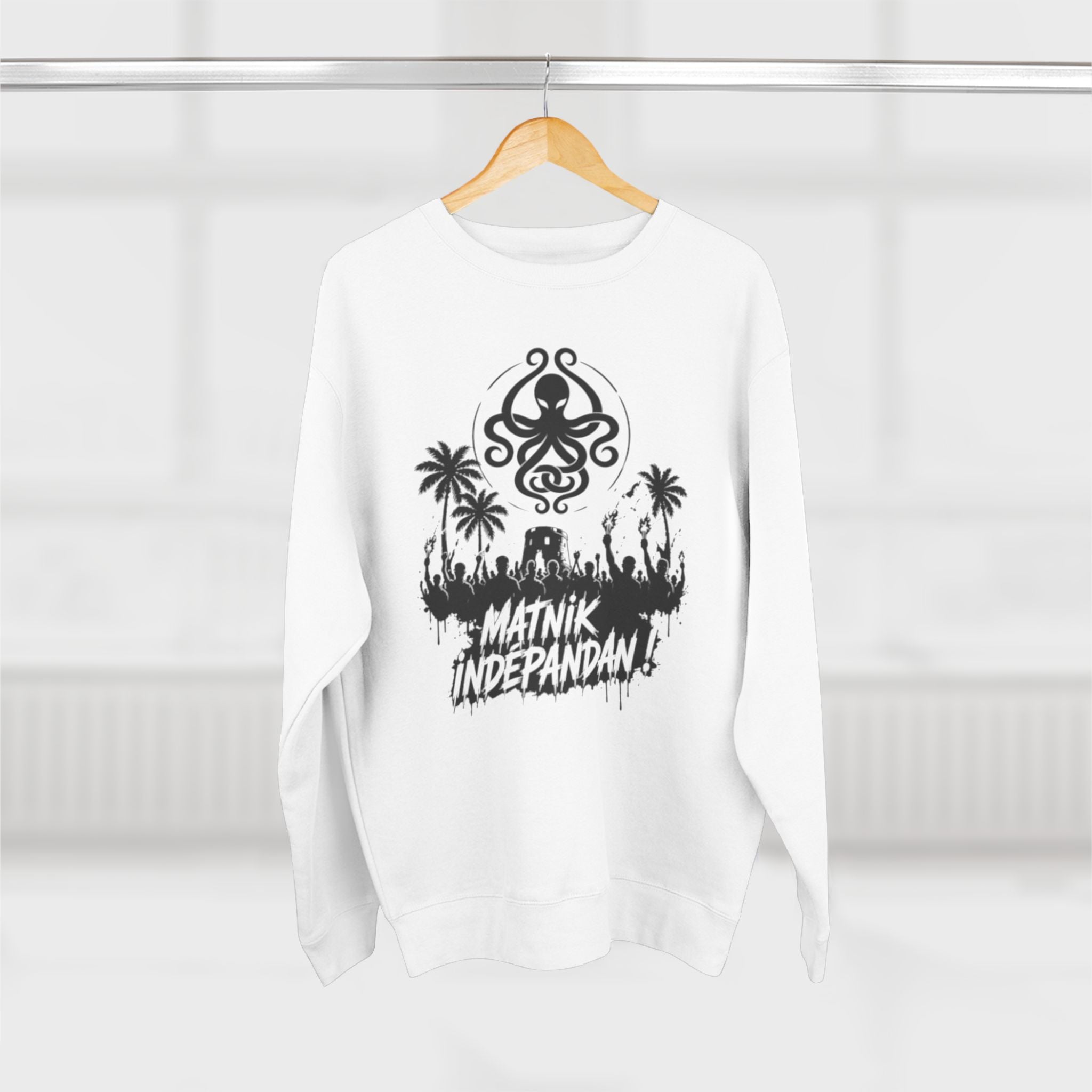 Matnik Indepandan marque Rituel élégance Sweatshirt — Caribbean Independence