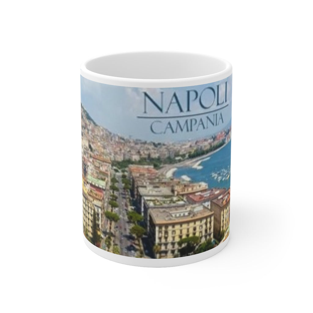 Napoli Campania Ceramic Mug, Scenic Souvenir Gift, Coffee Lover's Mug, Travel Keepsake, Home Decor, Perfect for Holidays