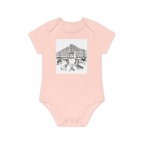 Baby Organic Bodysuit napoli - Cute Infant Outfit, Eco-Friendly Baby Gift, Newborn Clothes, Baby Shower Present, Soft Cotton Bodysuit