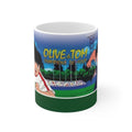 Olive & Tom Ceramic Mug - Coffee Cup for Champions, Soccer Lovers