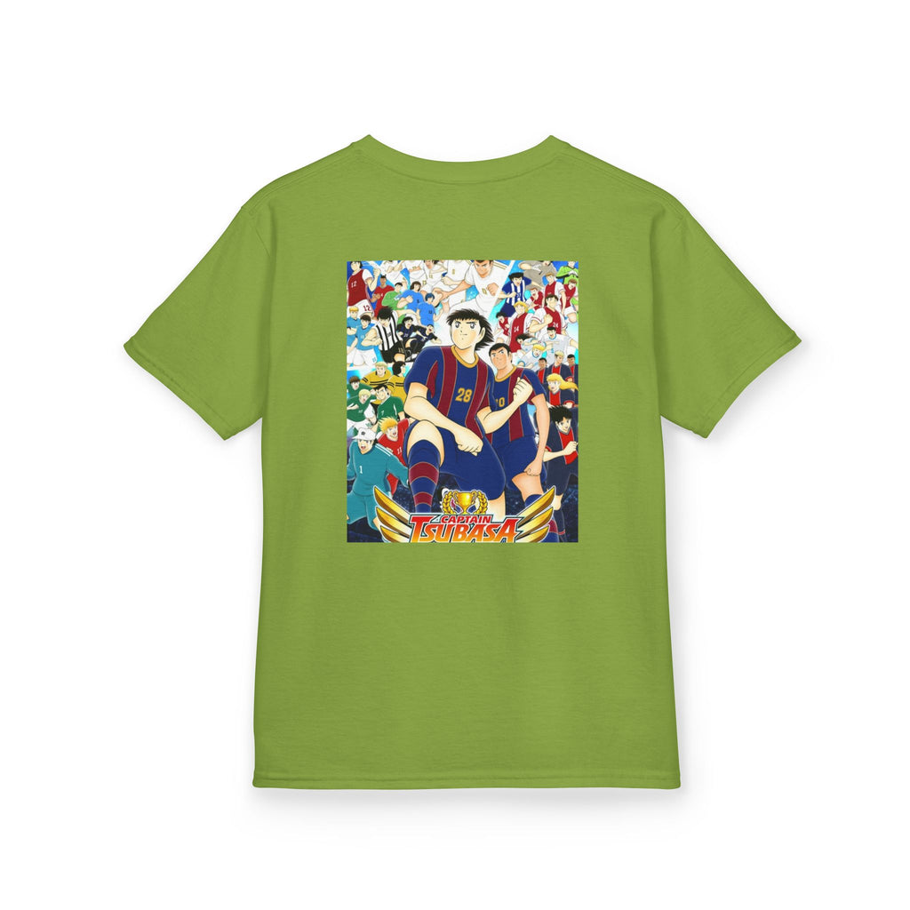 Kids Heavy Cotton™ T-shirt olive et tom  Rituel élégance