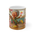 Ceramic Mug — Funny French 'Souris C'est Samedi!' Grandma Coffee Mug