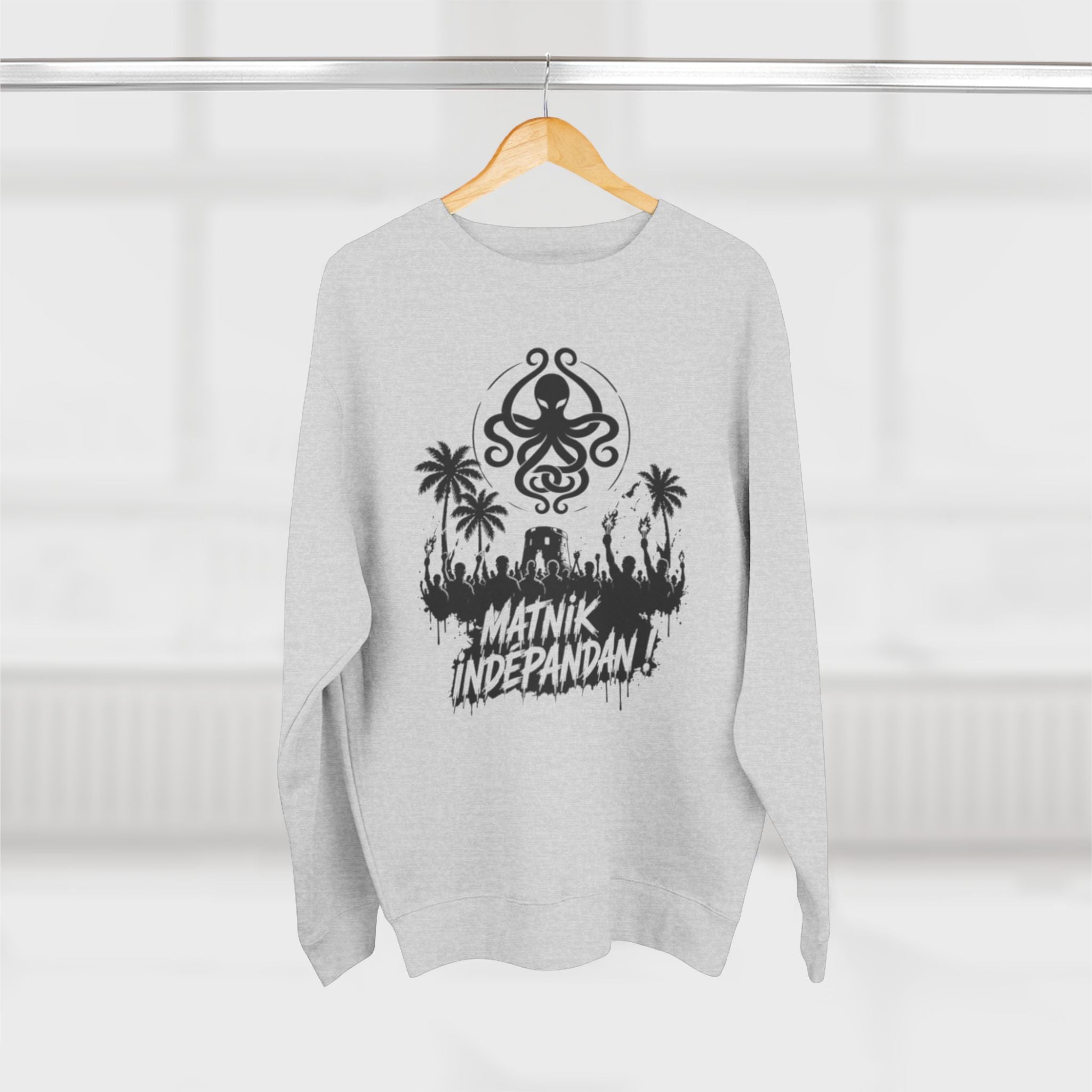 Matnik Indepandan marque Rituel élégance Sweatshirt — Caribbean Independence
