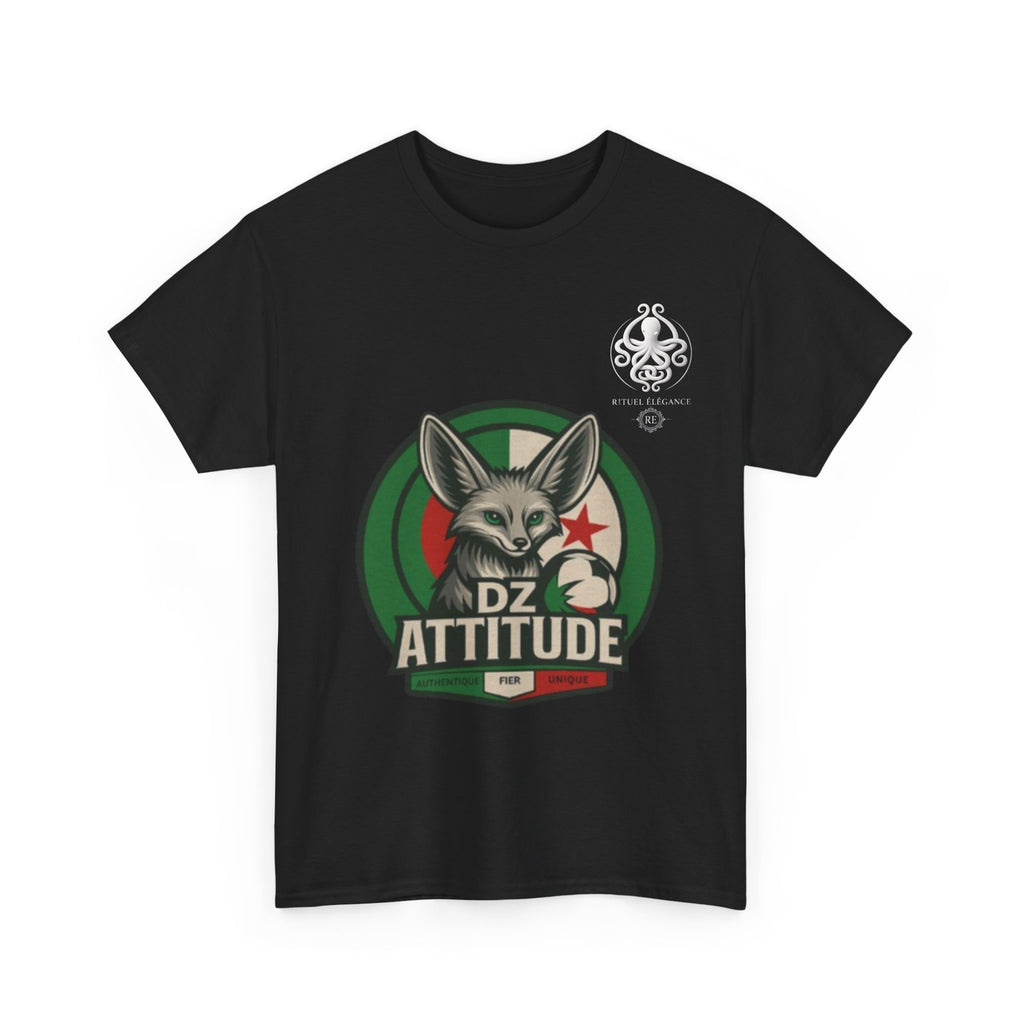 Rituel élégance T-Shirt — "DZ Attitude" Retro Military Badge Tee