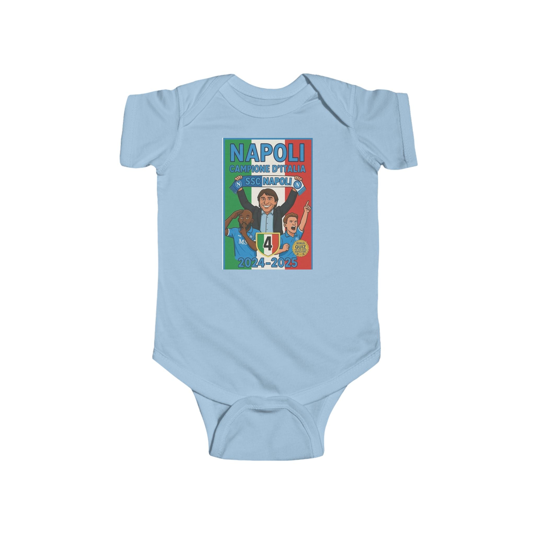 Napoli Sports Baby Bodysuit, Cute Infant Outfits, Baby Shower Rituel élégance