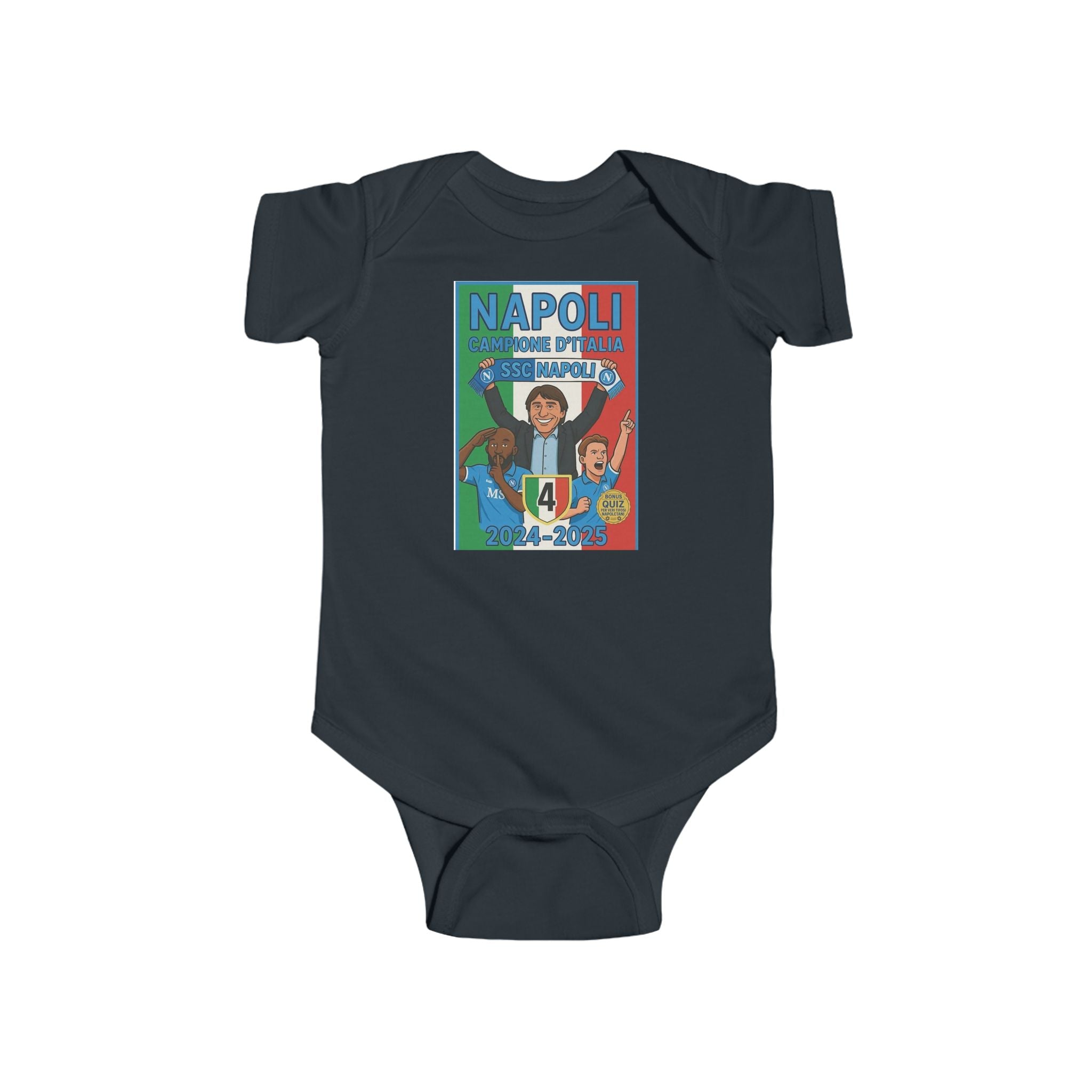 Napoli Sports Baby Bodysuit, Cute Infant Outfits, Baby Shower Gifts, Toddler Apparel, New Parent Must-Have, Kids Sportswear