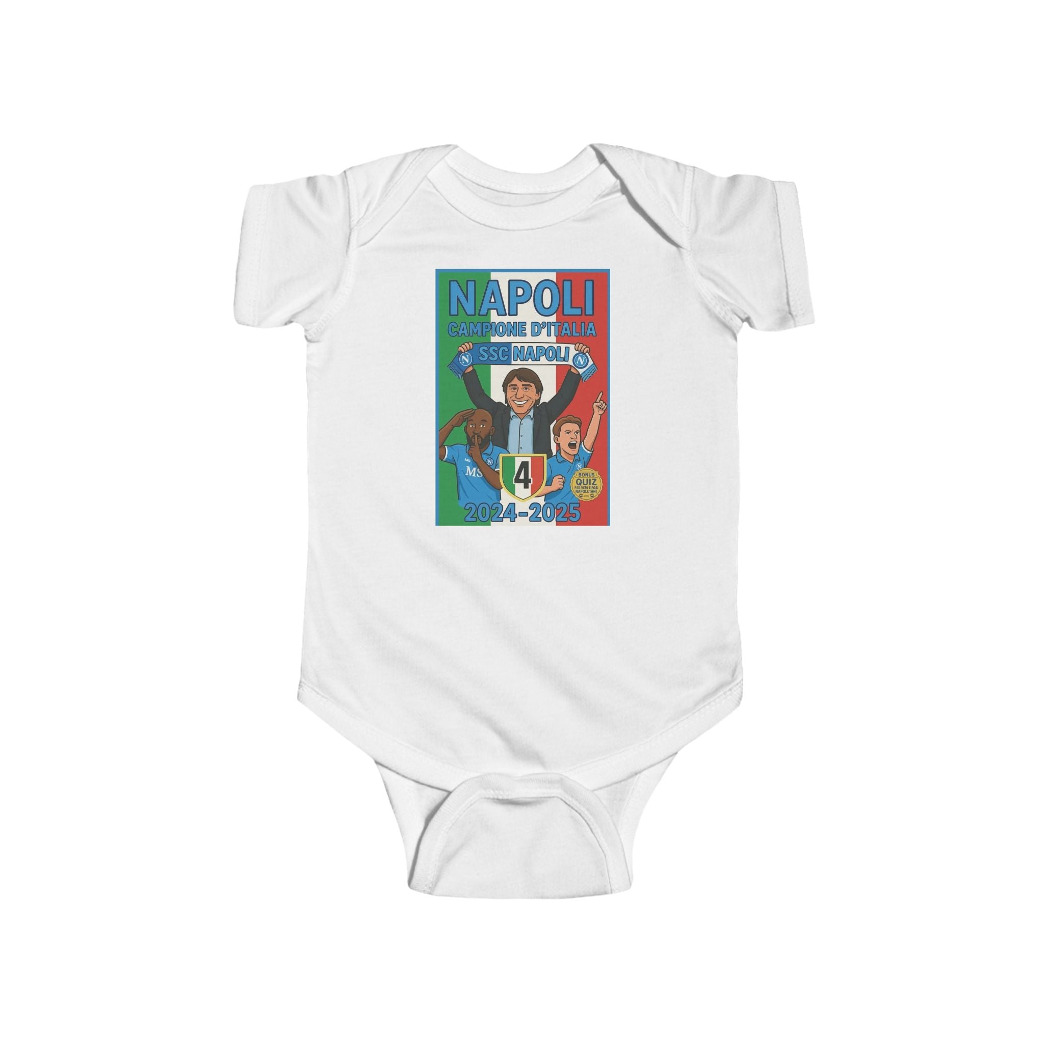 Napoli Sports Baby Bodysuit, Cute Infant Outfits, Baby Shower Rituel élégance