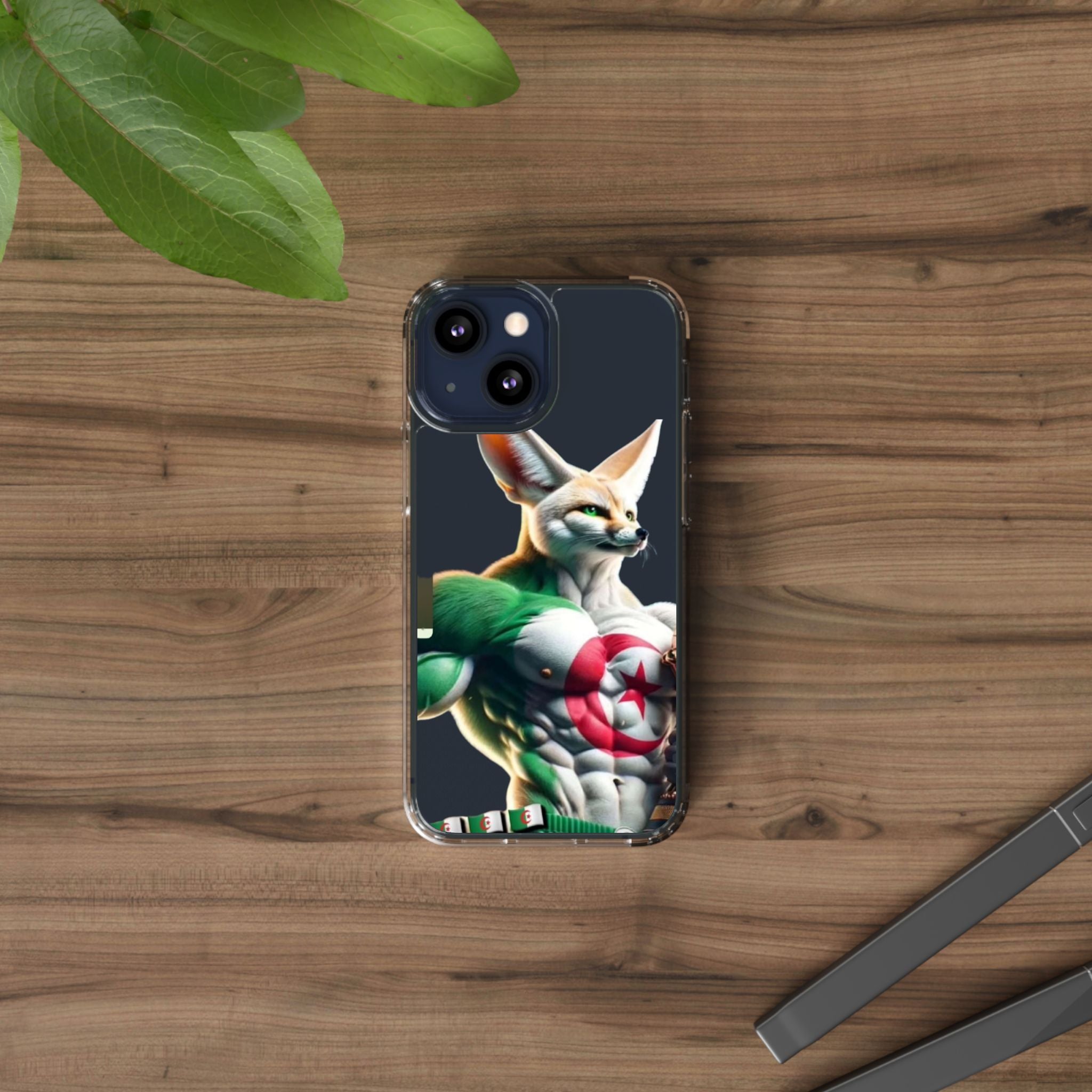 1étui de protection téléphone transparent Algérie féneck élégant, jolie coque de téléphone,