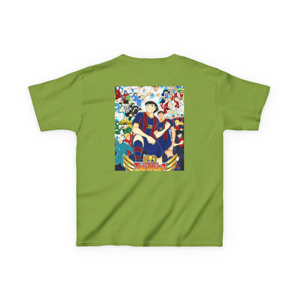 Kids Heavy Cotton™ T-shirt olive et tom  Rituel élégance