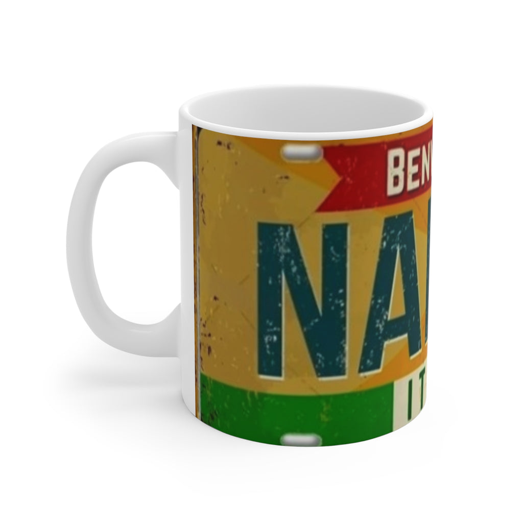 Retro Welcome to Napoli Mug, Italian Coffee Cup,