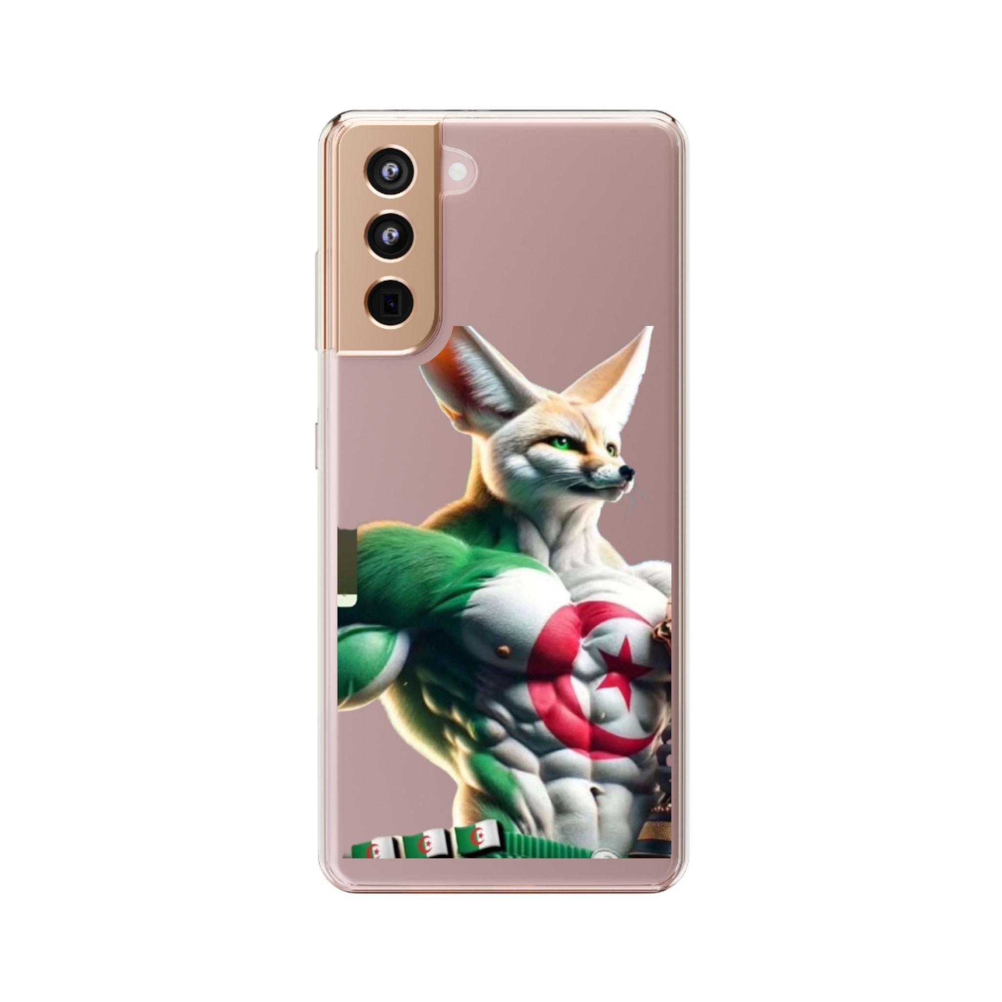 1étui de protection téléphone transparent Algérie féneck élégant, jolie coque de téléphone,
