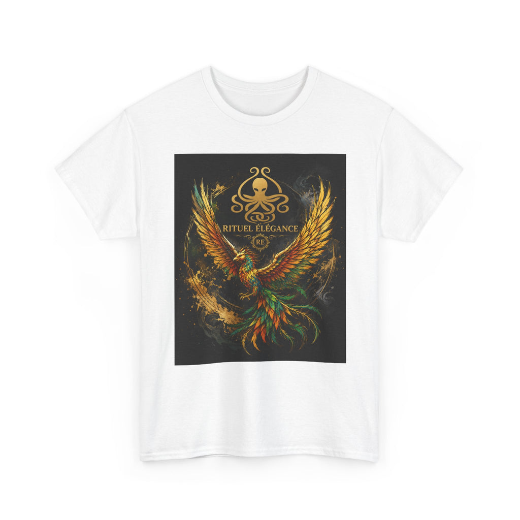 Phoenix Crest T‑Shirt — Marque rituel élégance Collection 2026