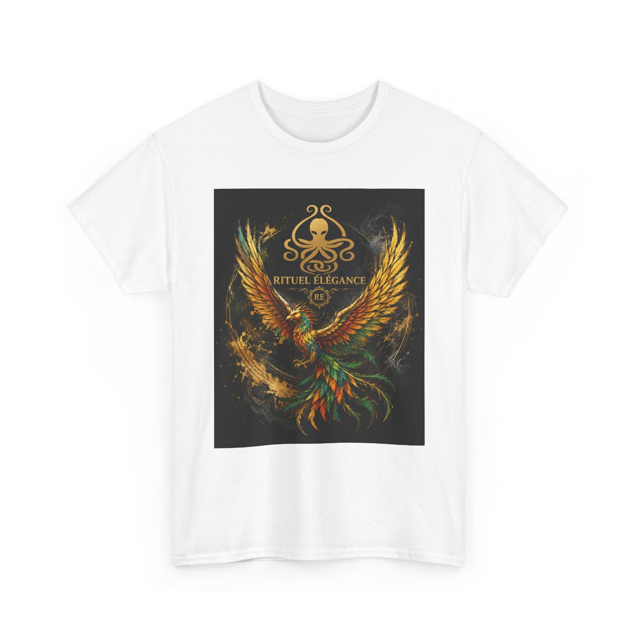 Phoenix Crest T‑Shirt — Marque rituel élégance Collection 2026