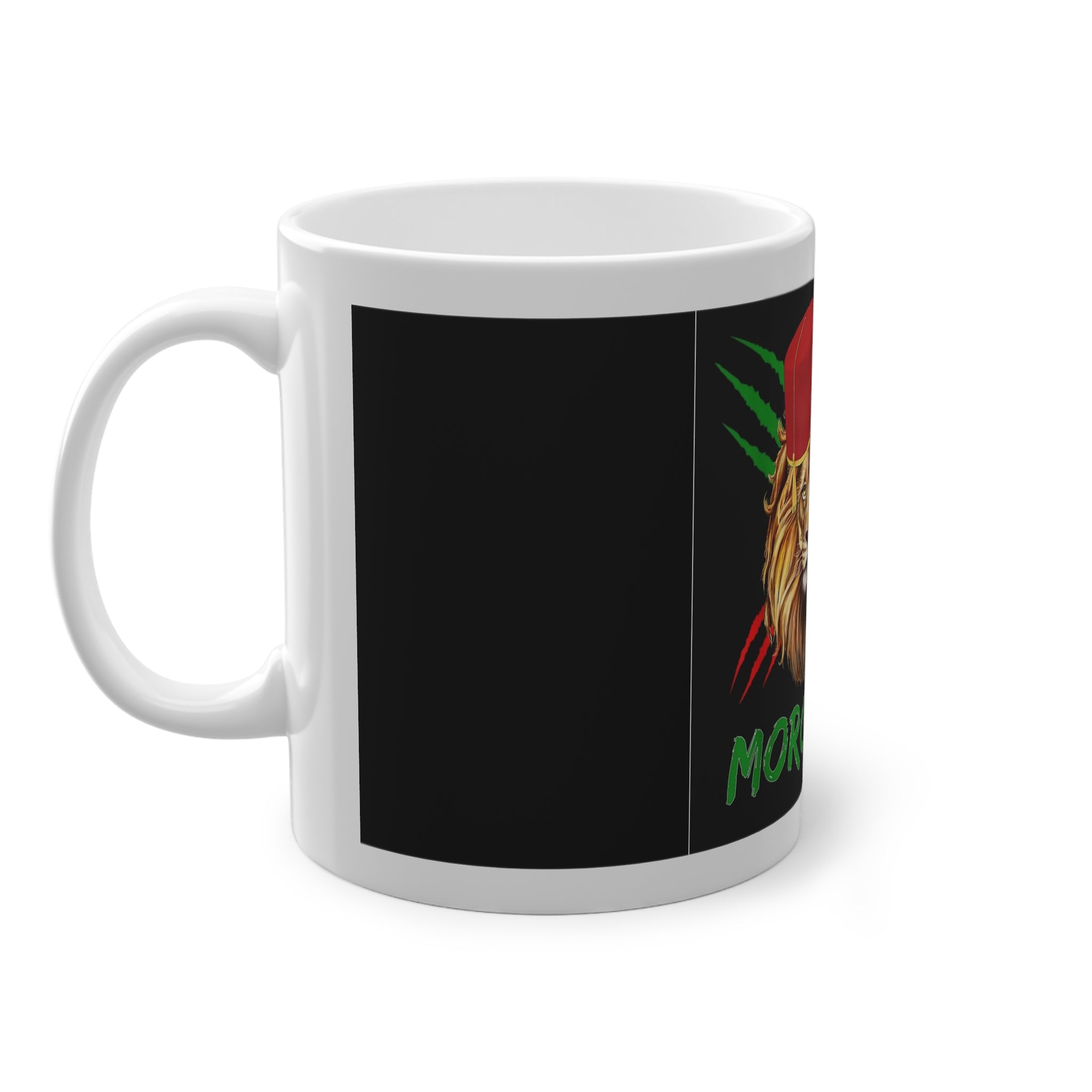 Maroc 2025 Moroccan Lion Mug - 11oz, Souvenir, Art Collectors, Home Decor,