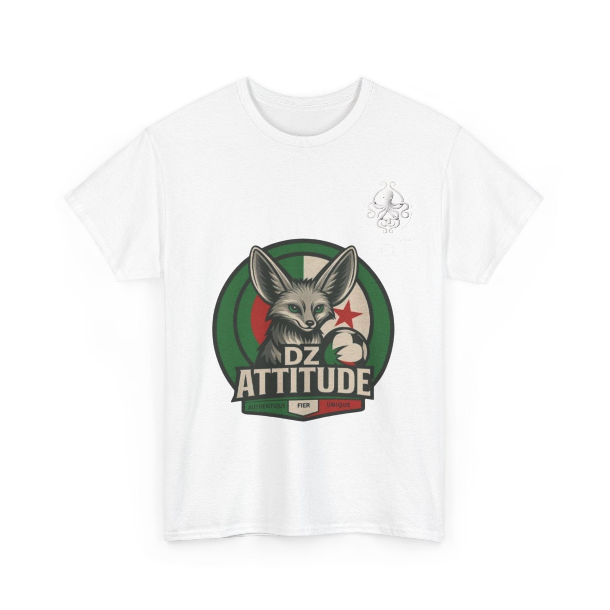 Rituel élégance T-Shirt — "DZ Attitude" Retro Military Badge Tee