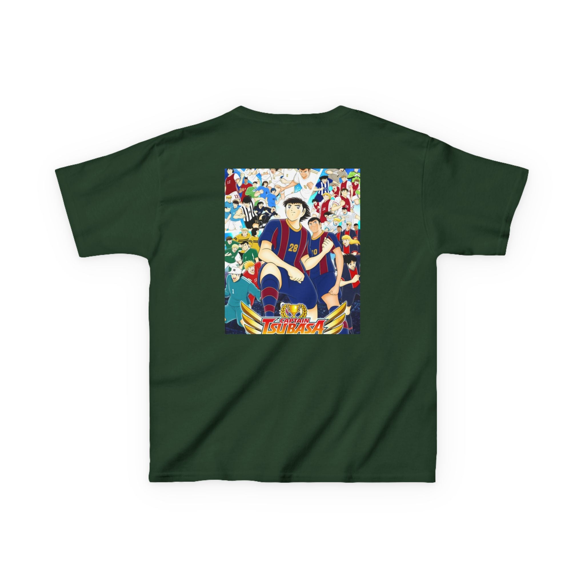 Kids Heavy Cotton™ T-shirt olive et tom  Rituel élégance