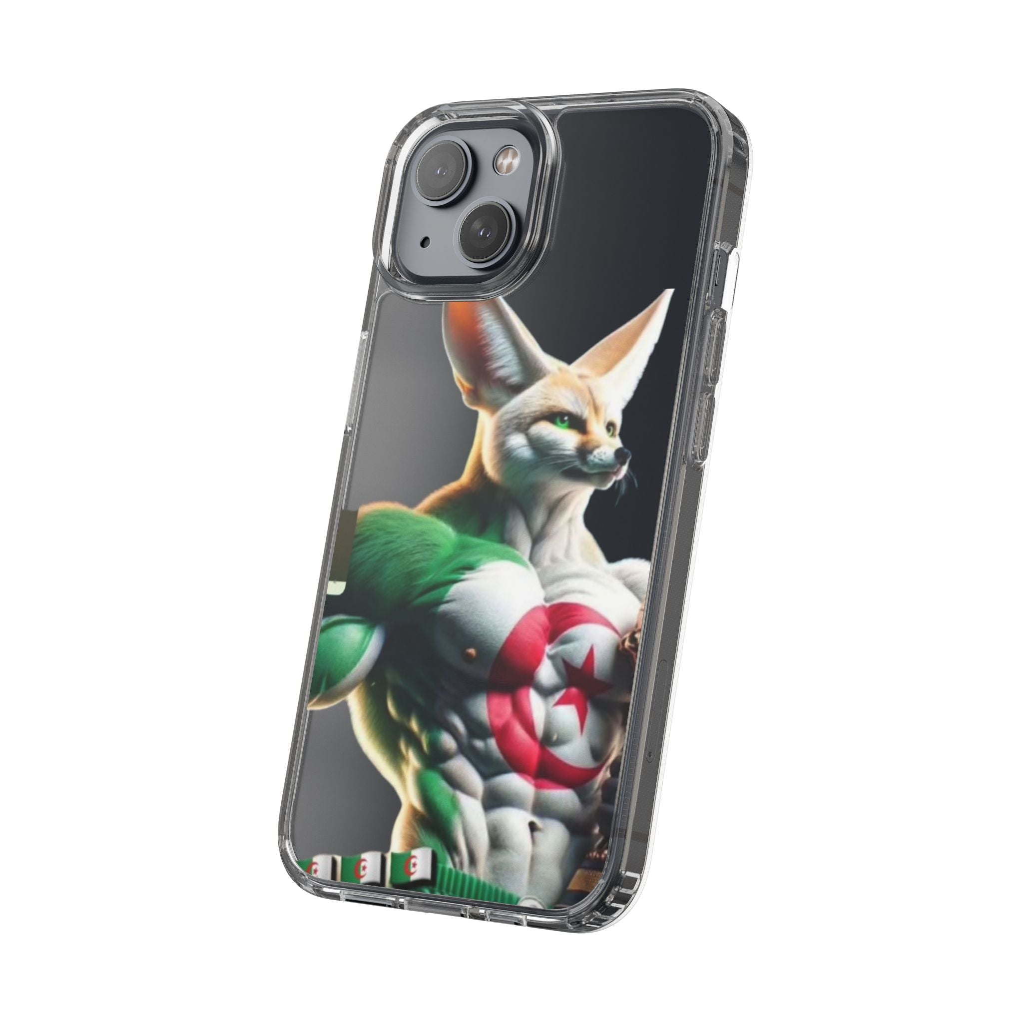 1étui de protection téléphone transparent Algérie féneck élégant, jolie coque de téléphone,