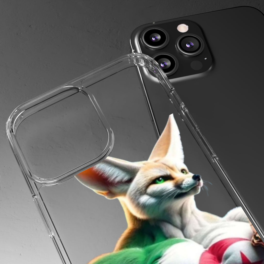 1étui de protection téléphone transparent Algérie féneck élégant, jolie coque de téléphone,