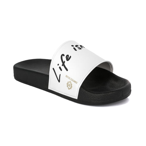 claquette life isent easy  de la marque Rituel élégance