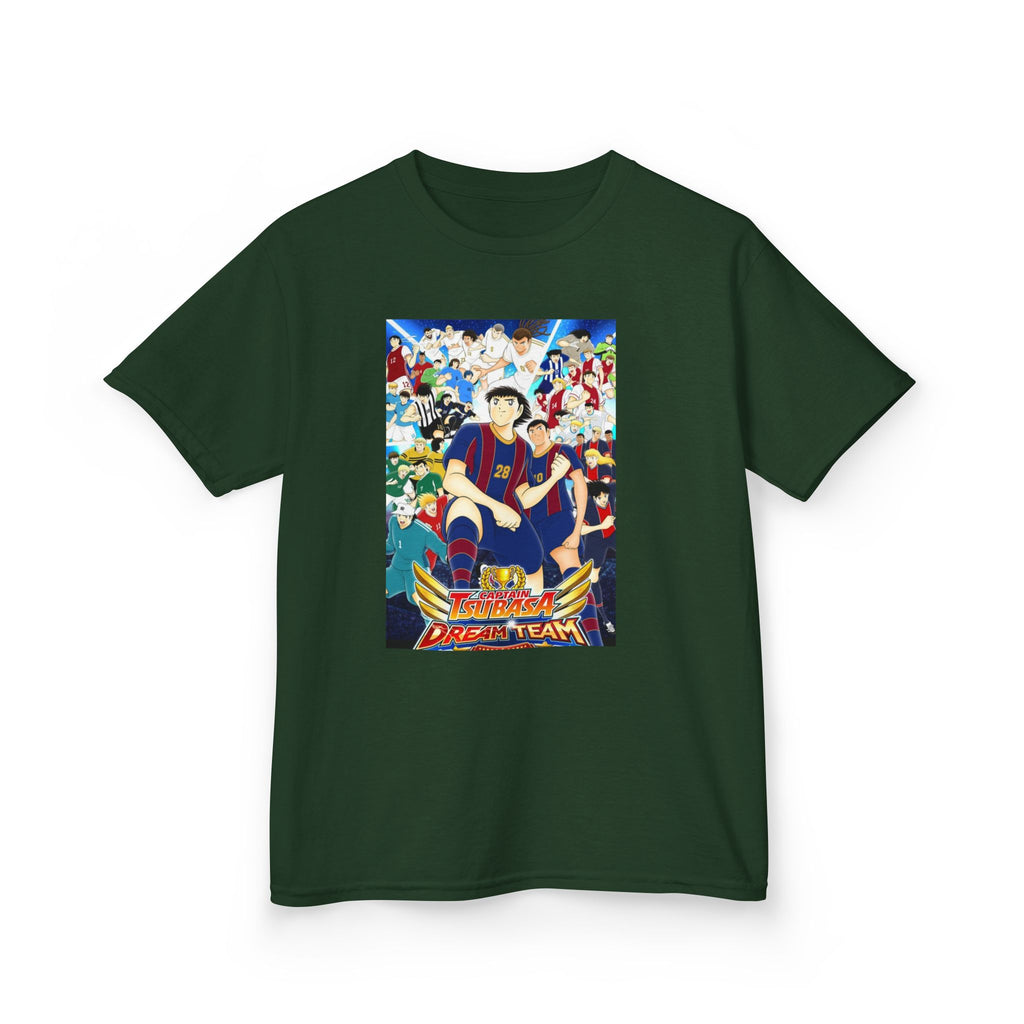 Kids Heavy Cotton™ T-shirt olive et tom  Rituel élégance