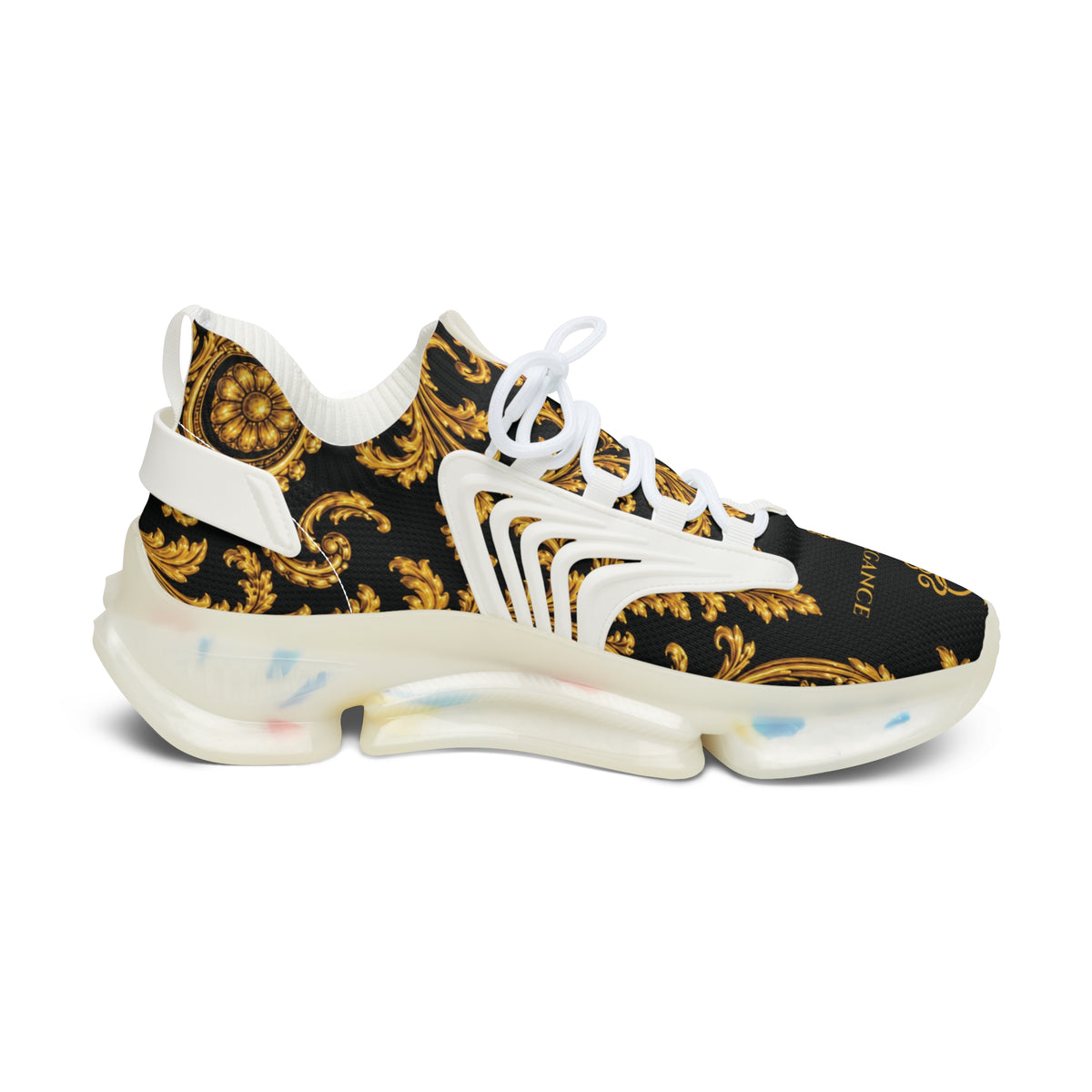 Enfant Gold Mesh Sneakers — 'Rituel Elegance'2026 unisex  Athletic Shoes