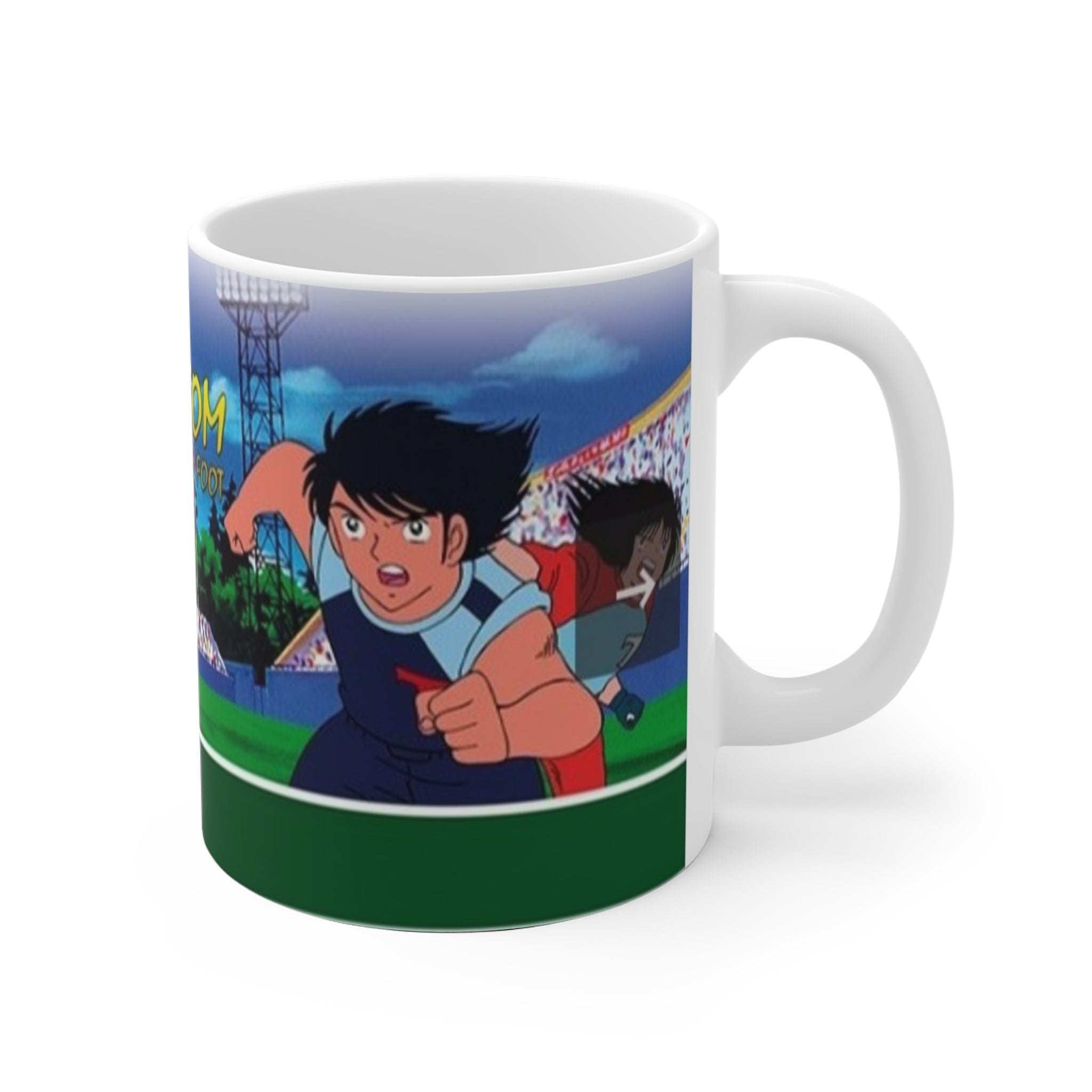 Olive & Tom Ceramic Mug - Coffee Cup for Champions, Soccer Lovers