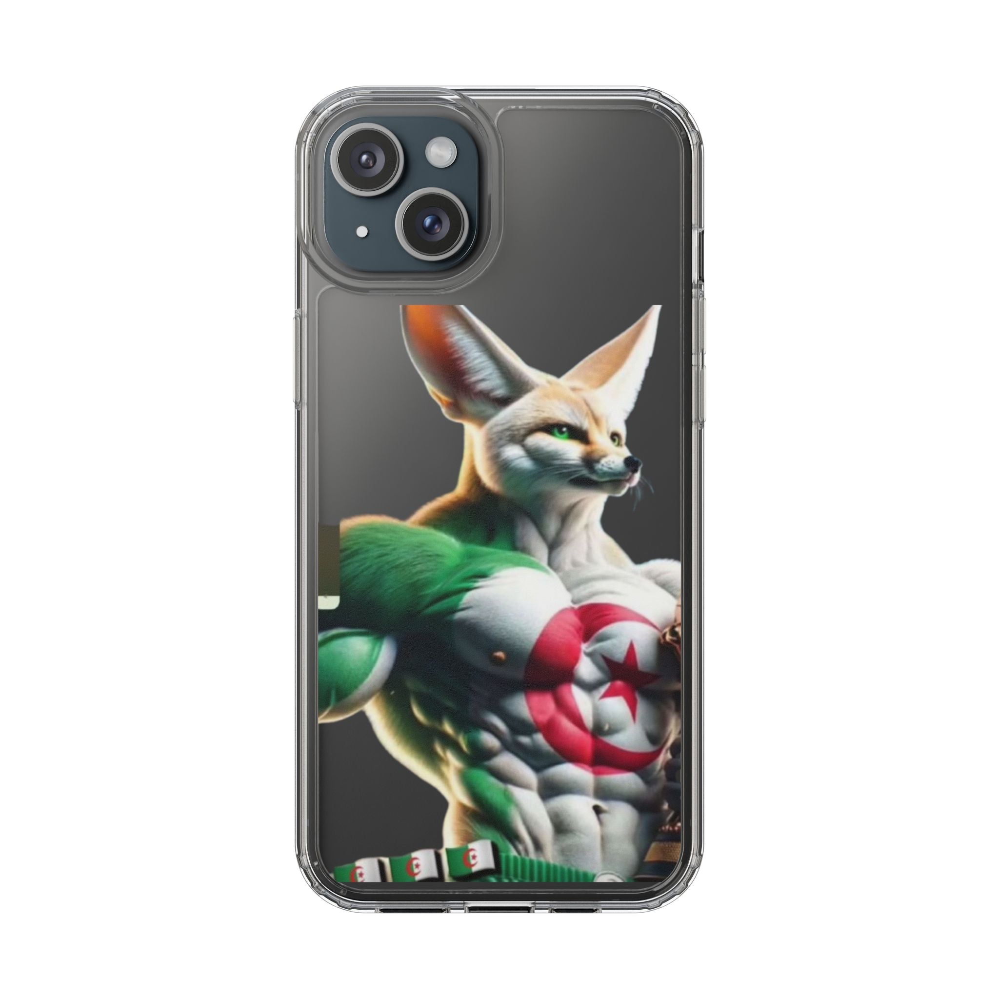 1étui de protection téléphone transparent Algérie féneck élégant, jolie coque de téléphone,