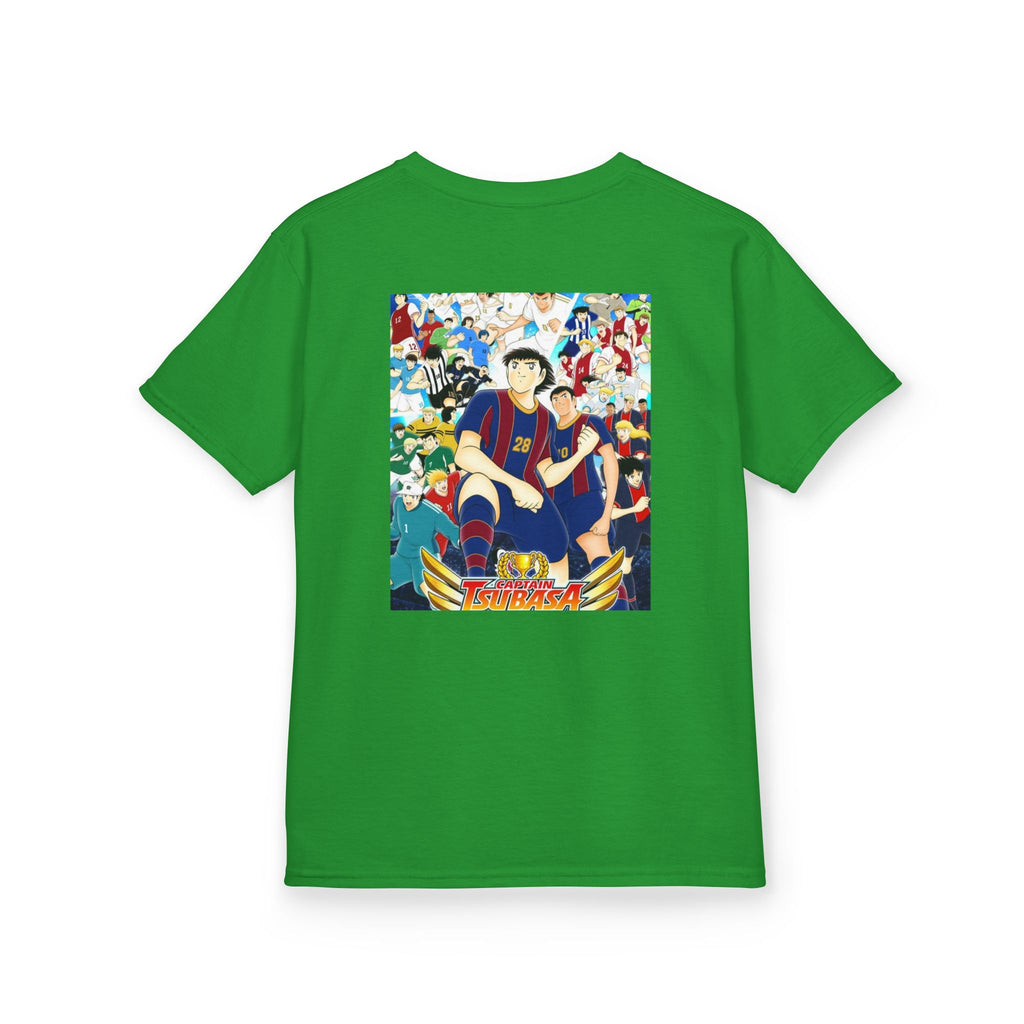 Kids Heavy Cotton™ T-shirt olive et tom  Rituel élégance