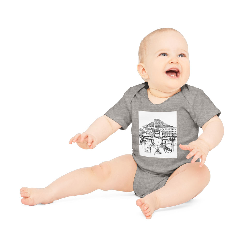 Baby Organic Bodysuit napoli - Cute Infant Outfit, Eco-Friendly Baby Gift, Newborn Clothes, Baby Shower Present, Soft Cotton Bodysuit