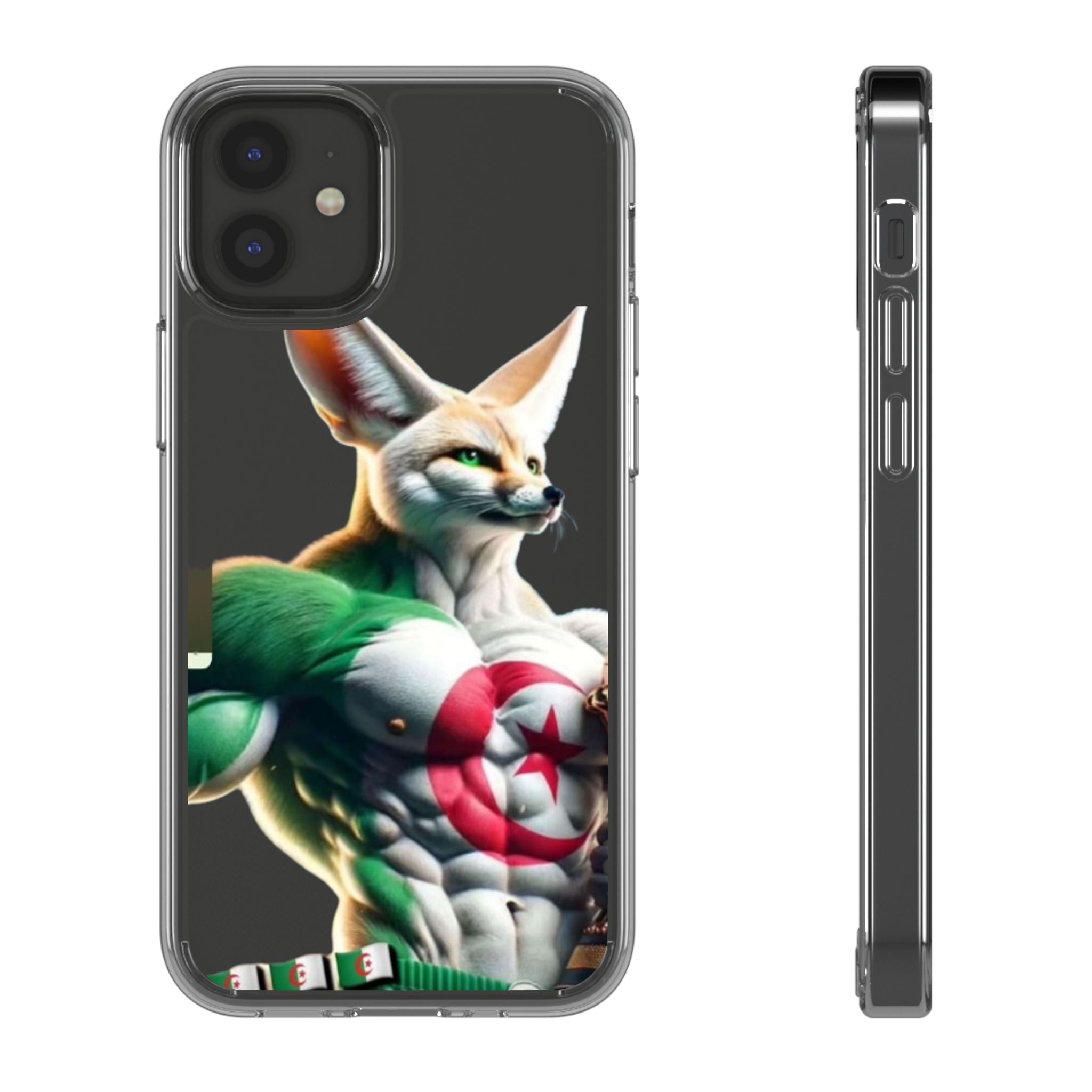 1étui de protection téléphone transparent Algérie féneck élégant, jolie coque de téléphone,